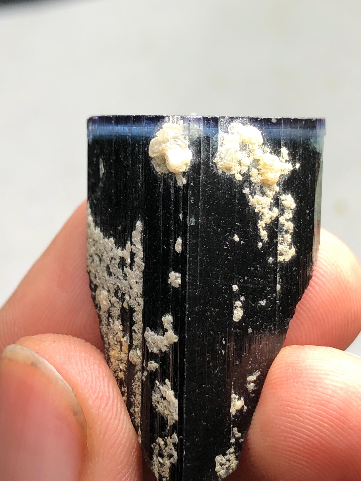 Bi Colour Tourmaline Crystal 14 g - Collector Mineral Specimen