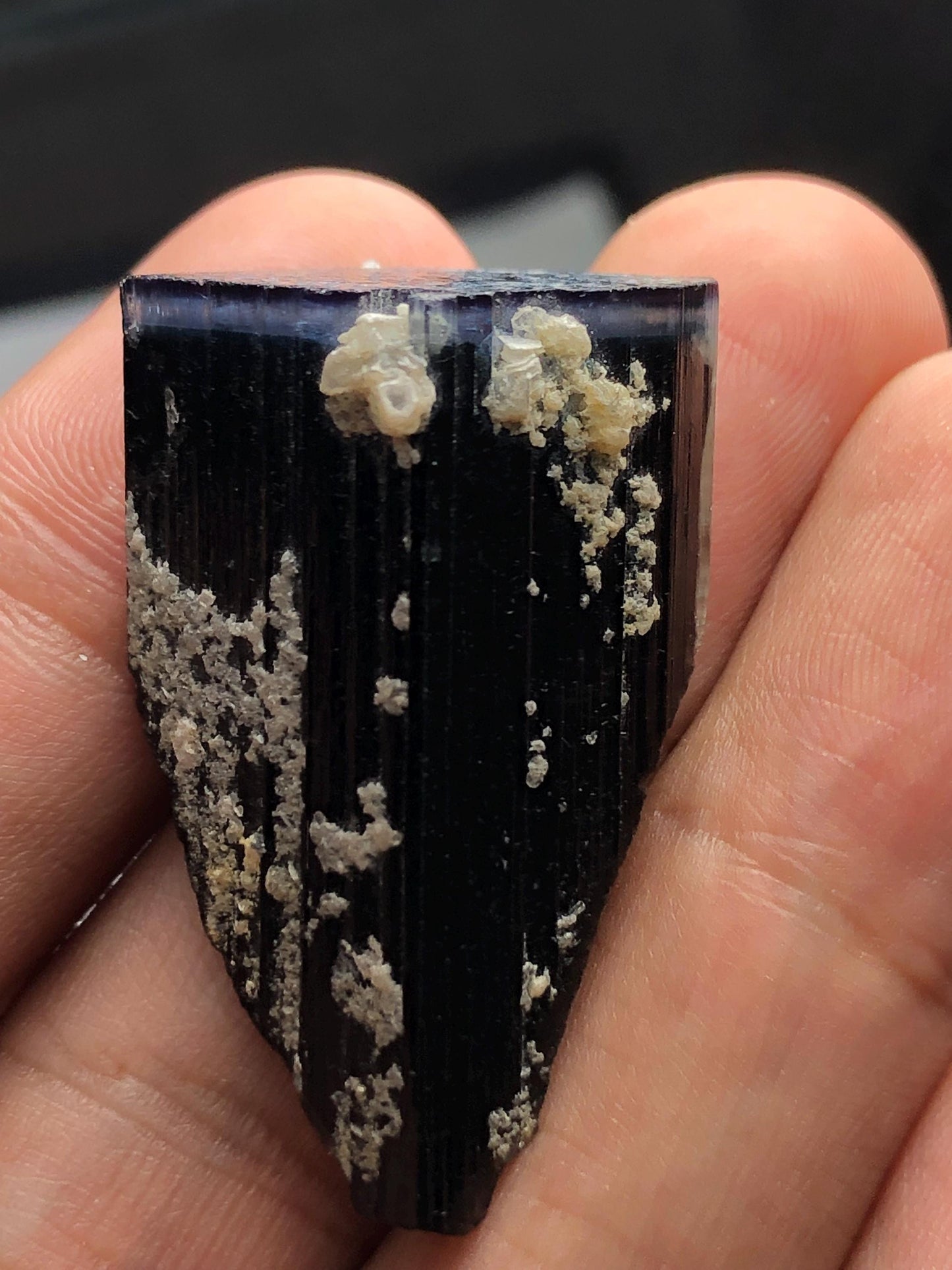 Bi Colour Tourmaline Crystal 14 g - Collector Mineral Specimen