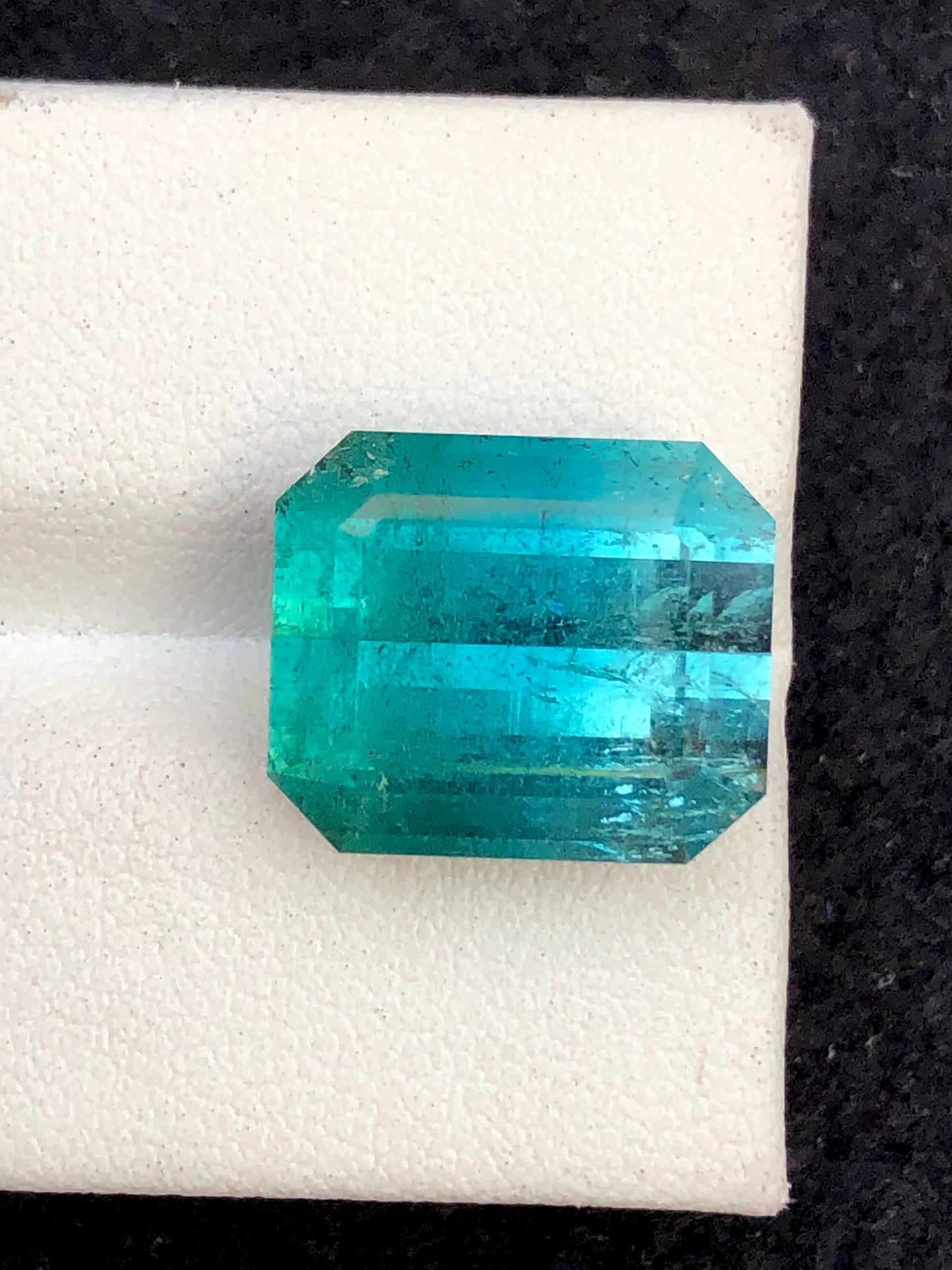 Blue Tourmaline Faceted 13.30 ct - Loose Jewelry Gemstone Afghanistan