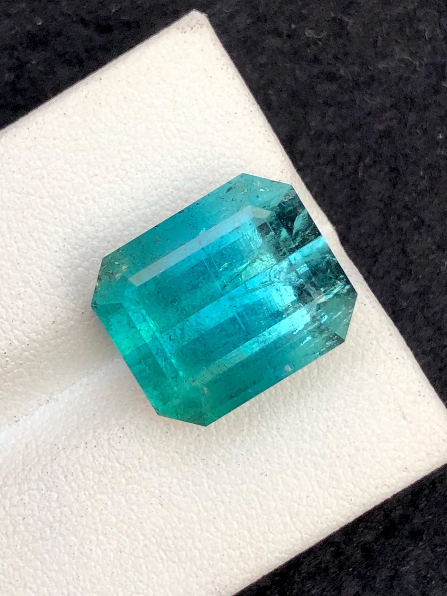 Blue Tourmaline Faceted 13.30 ct - Loose Jewelry Gemstone Afghanistan