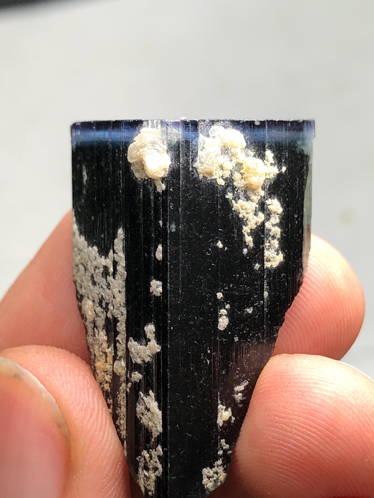 Bi Colour Tourmaline Crystal 14 g - Collector Mineral Specimen