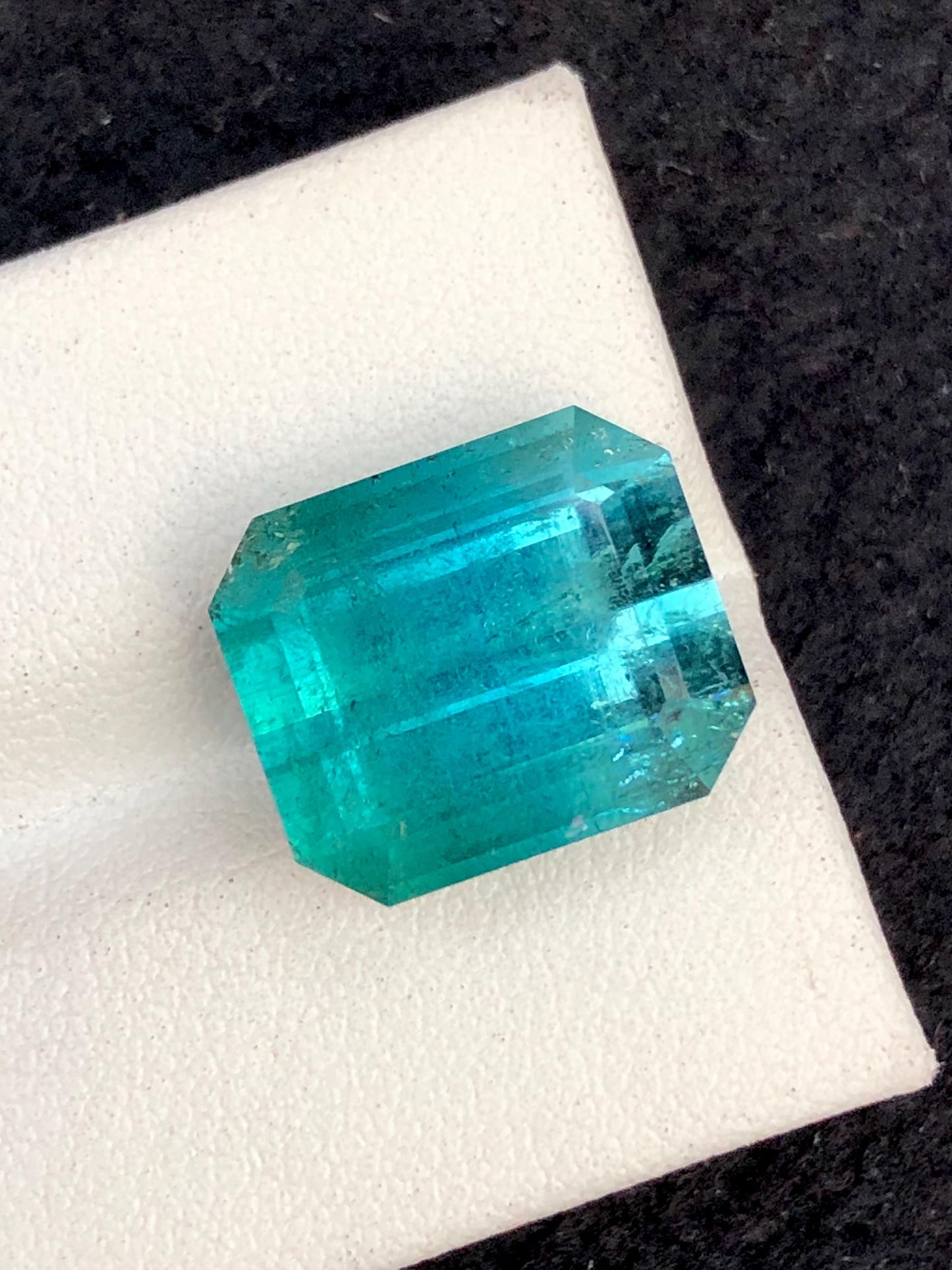 Blue Tourmaline Faceted 13.30 ct - Loose Jewelry Gemstone Afghanistan