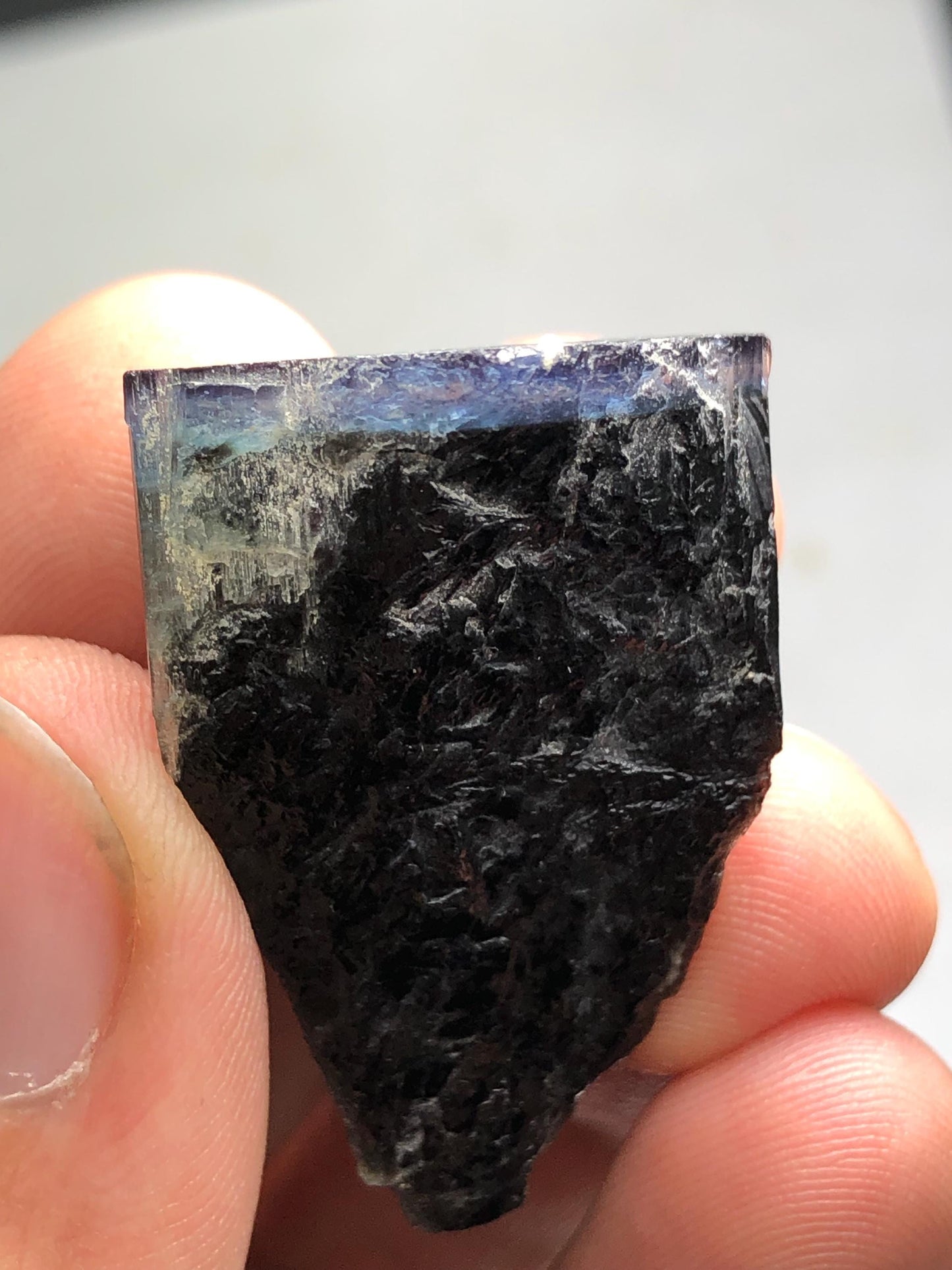 Bi Colour Tourmaline Crystal 14 g - Collector Mineral Specimen