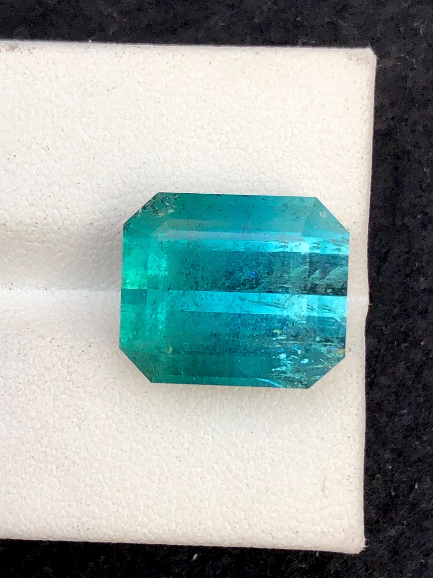 Blue Tourmaline Faceted 13.30 ct - Loose Jewelry Gemstone Afghanistan