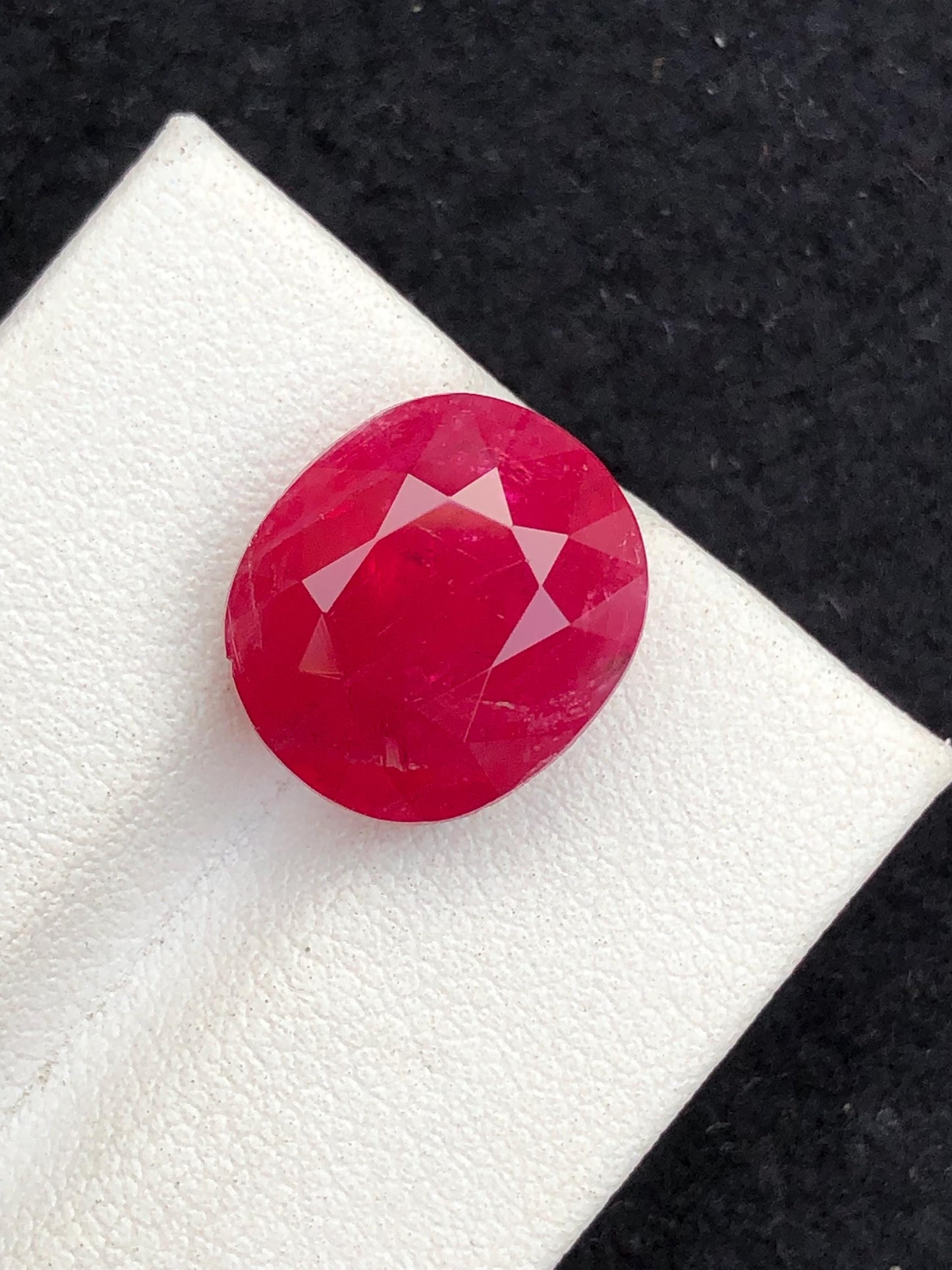 Rubellite Tourmaline Faceted 8 ct - Loose Jewelry Gemstone