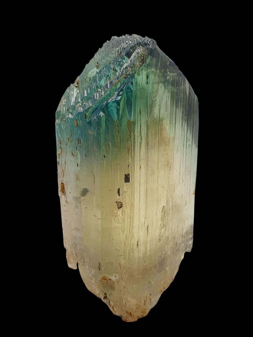 Bi Colour Kunzite Crystal 762 g - Collector Mineral Specimen Kunar