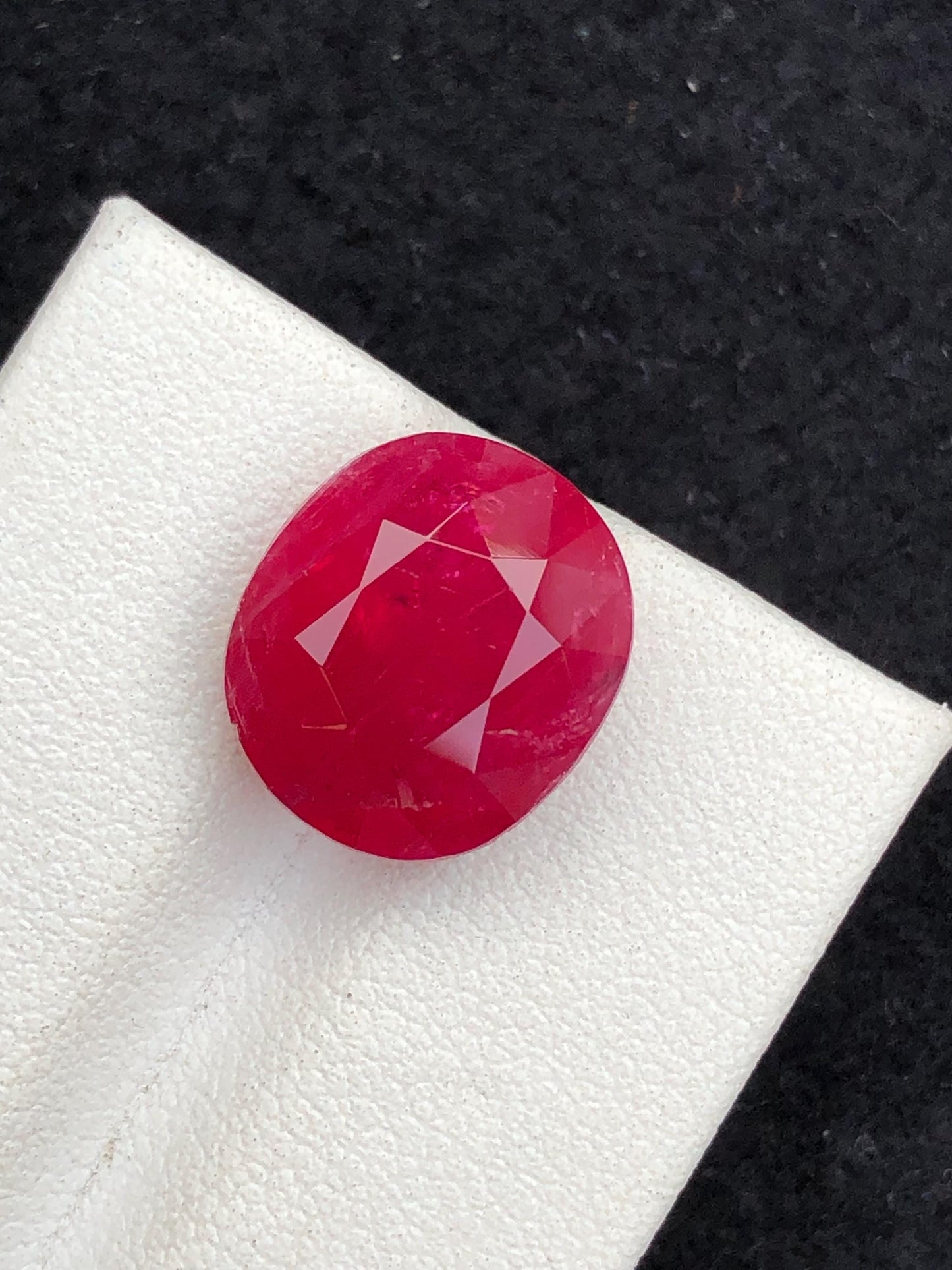 Rubellite Tourmaline Faceted 8 ct - Loose Jewelry Gemstone