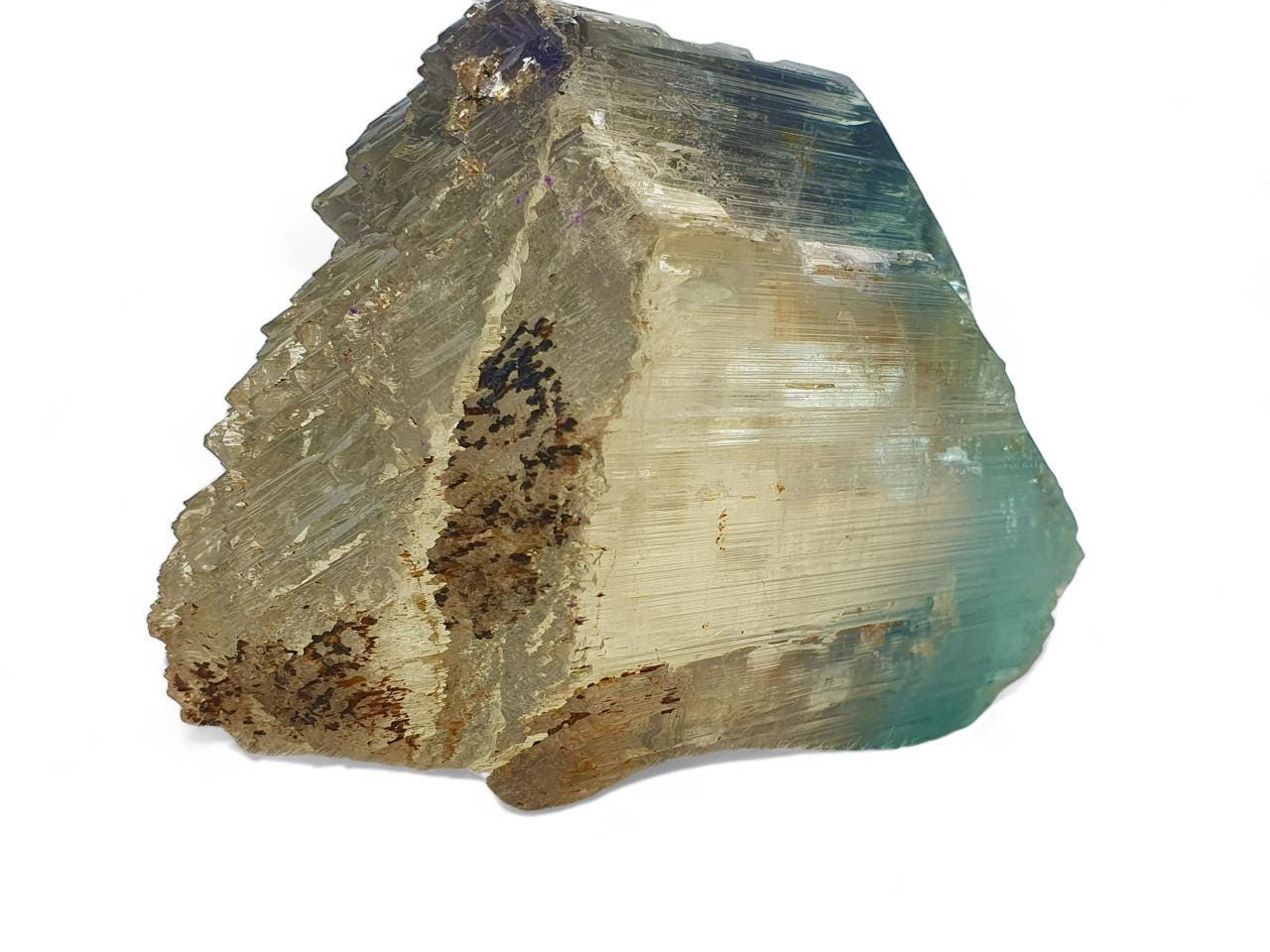 Bi Colour Kunzite Crystal 762 g - Collector Mineral Specimen Kunar