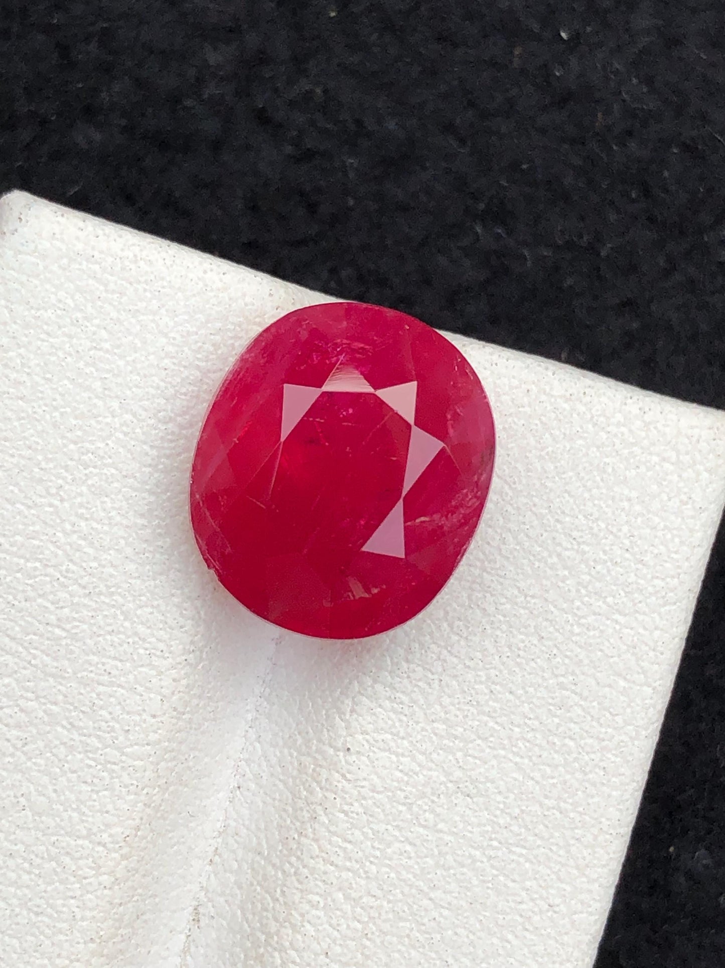 Rubellite Tourmaline Faceted 8 ct - Loose Jewelry Gemstone