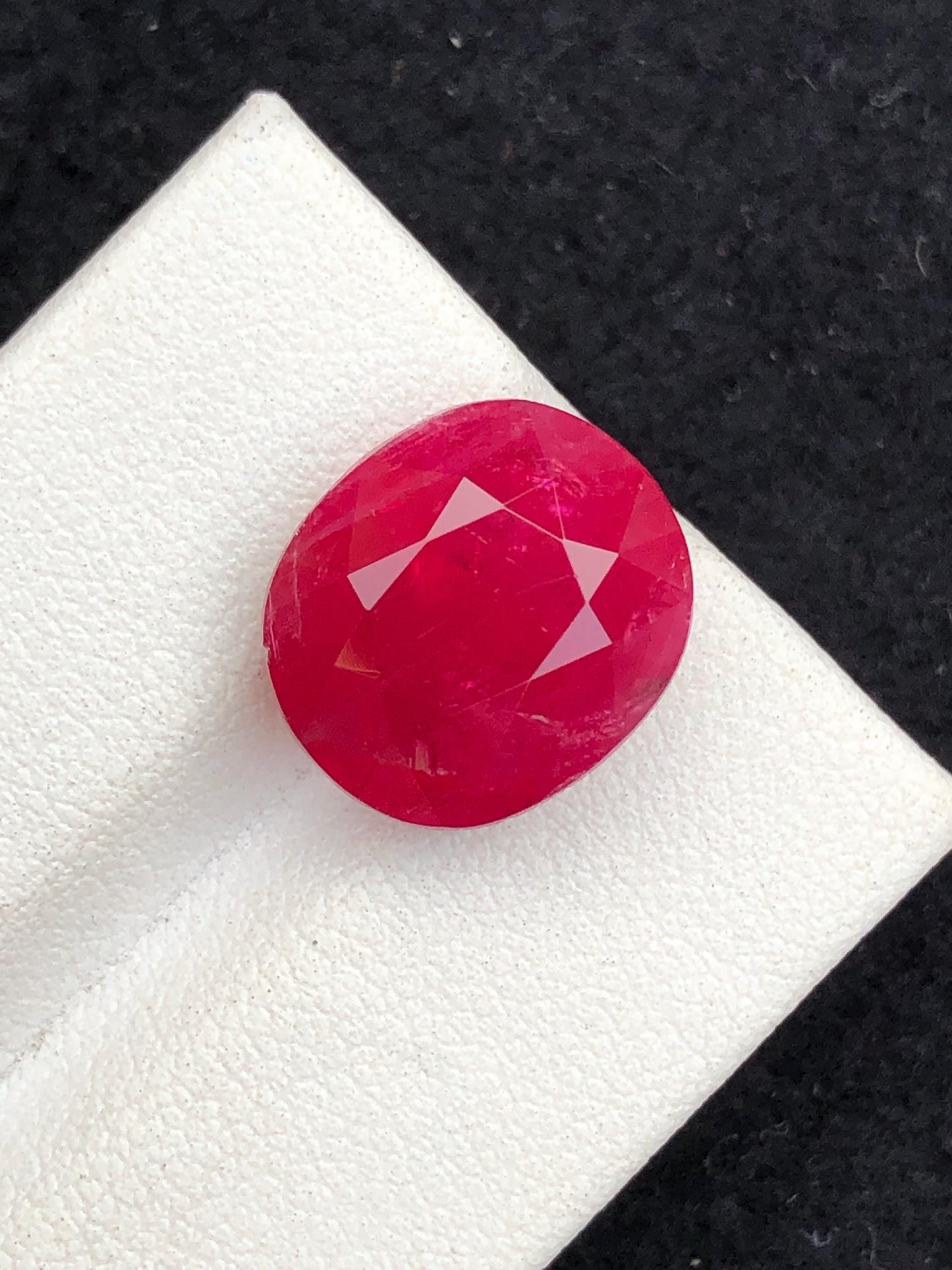 Rubellite Tourmaline Faceted 8 ct - Loose Jewelry Gemstone