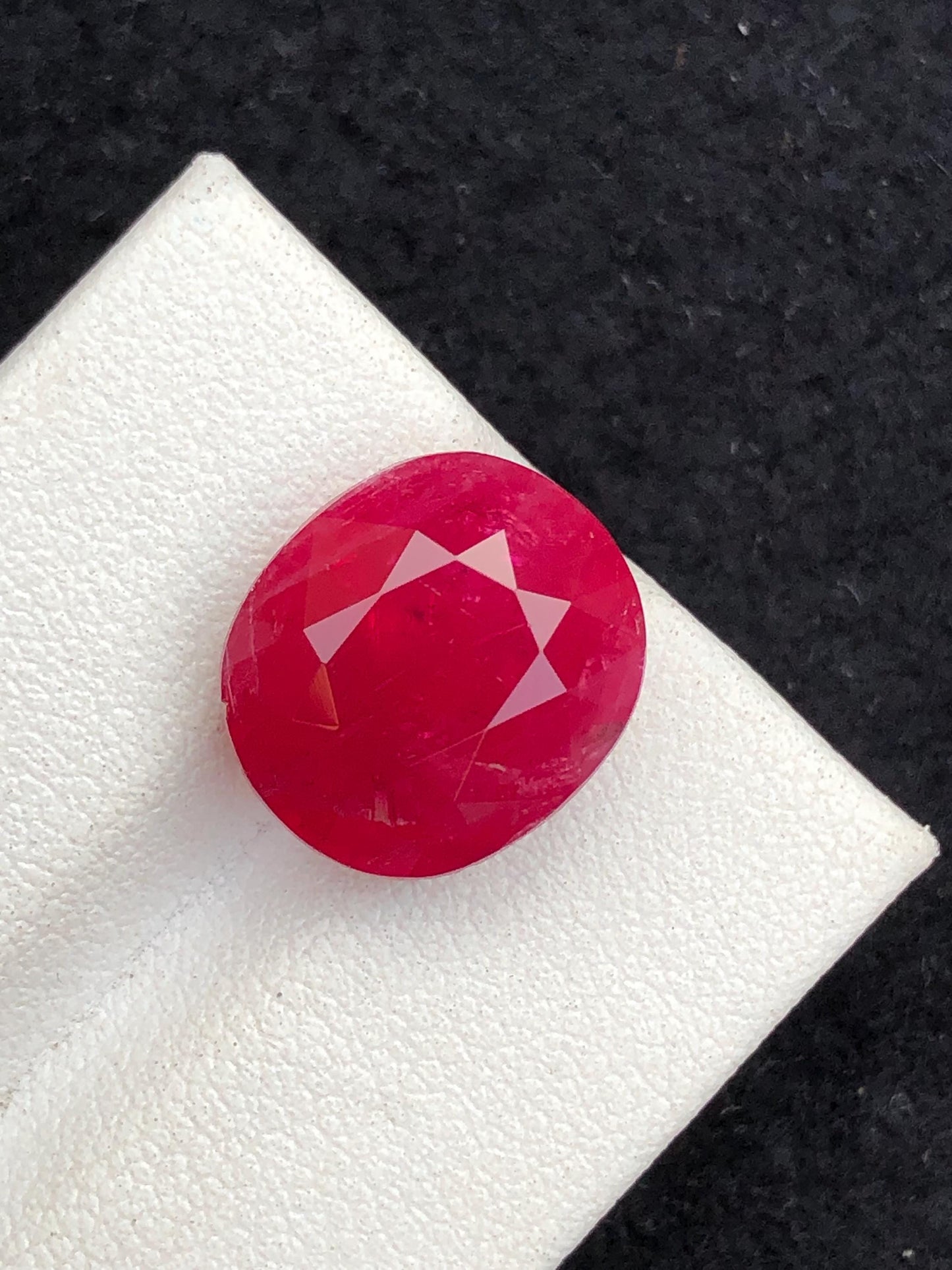 Rubellite Tourmaline Faceted 8 ct - Loose Jewelry Gemstone