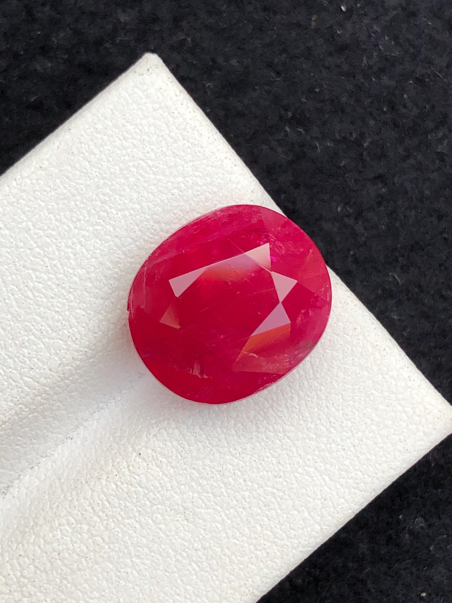 Rubellite Tourmaline Faceted 8 ct - Loose Jewelry Gemstone