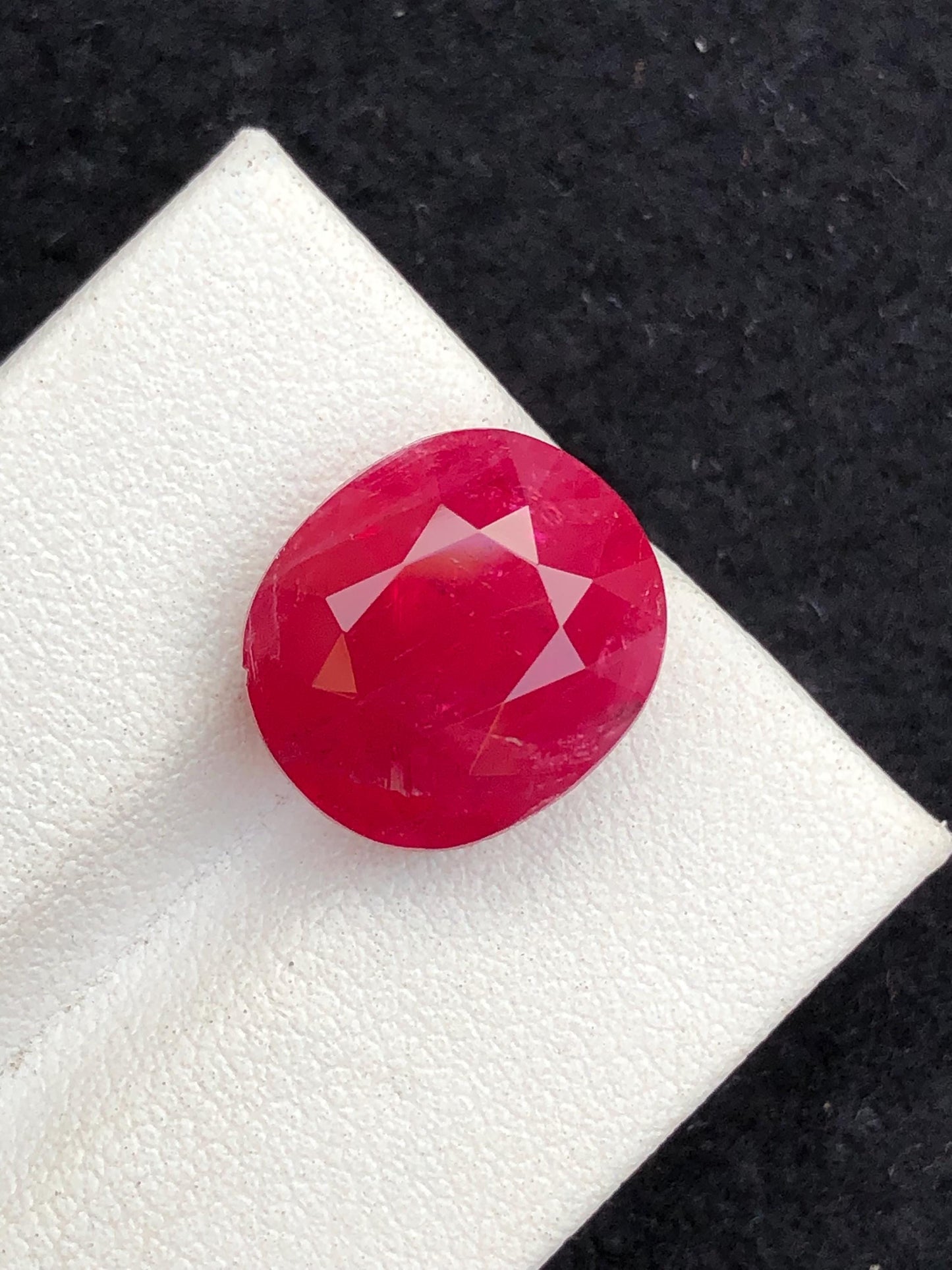 Rubellite Tourmaline Faceted 8 ct - Loose Jewelry Gemstone