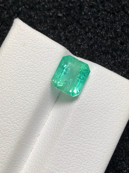Emerald Faceted 2.65 ct - Panjsher Mine Afghanistan