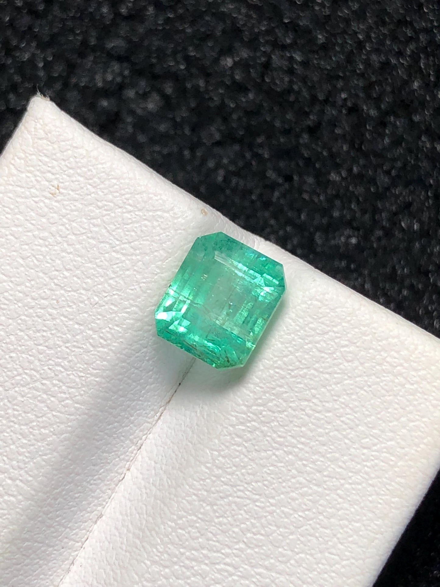 Emerald Faceted 2.35 ct - Panjsher Mine Afghanistan