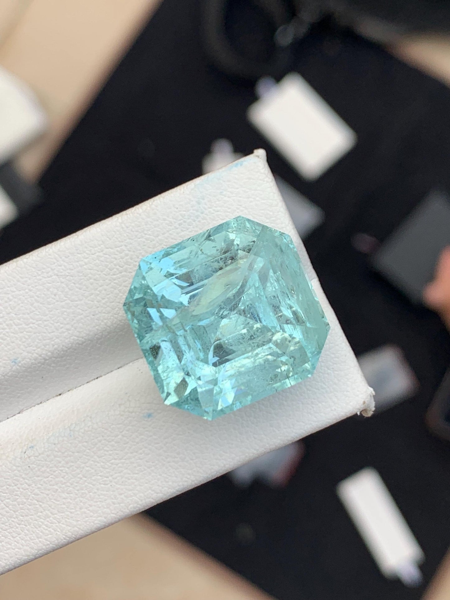 Aquamarine Faceted 42 ct - Statement Pendant Jewelry