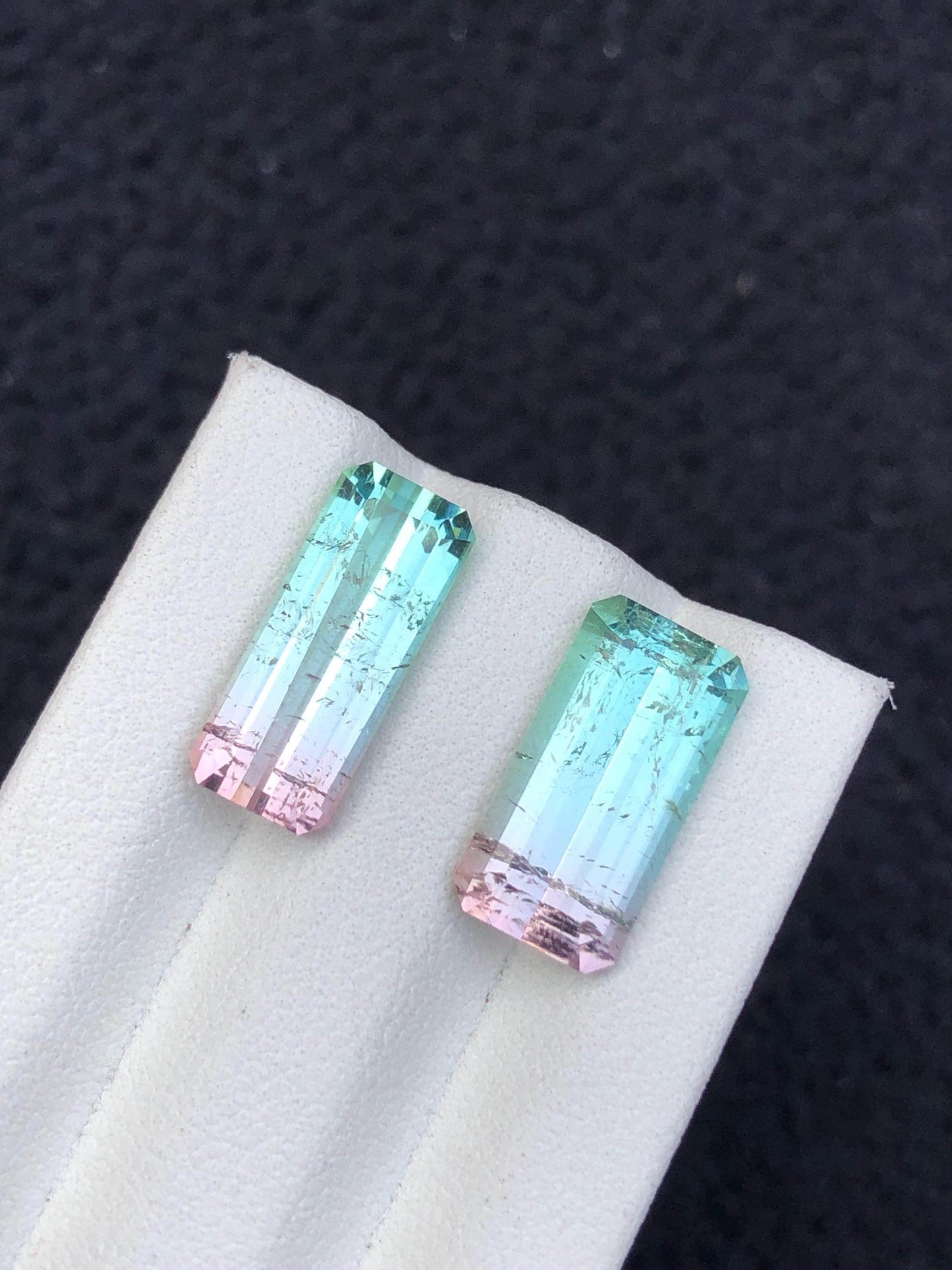 Bi Colour Tourmaline Faceted 11.20 ct - Fine Jewelry Design