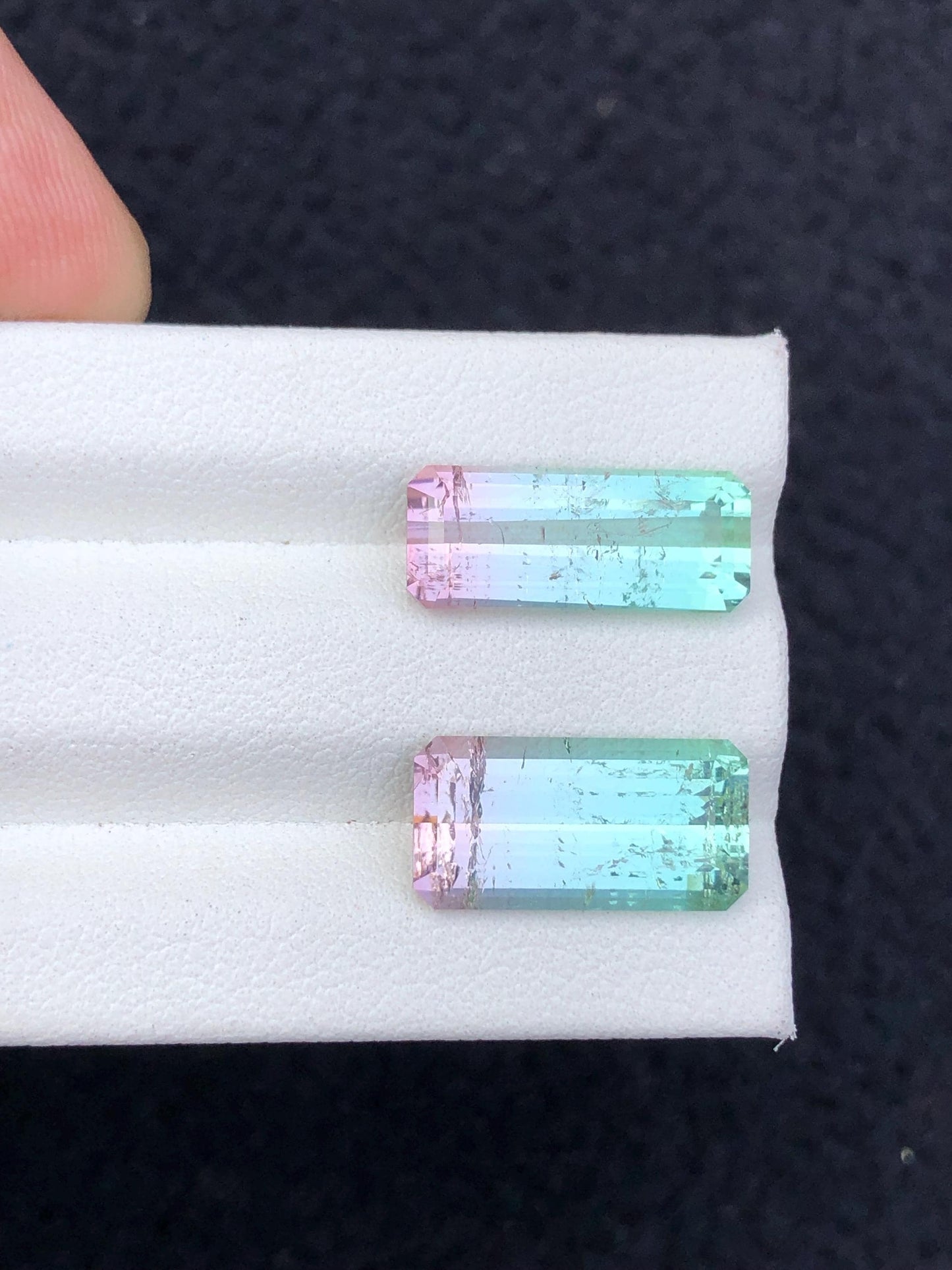 Bi Colour Tourmaline Faceted 11.20 ct - Fine Jewelry Design