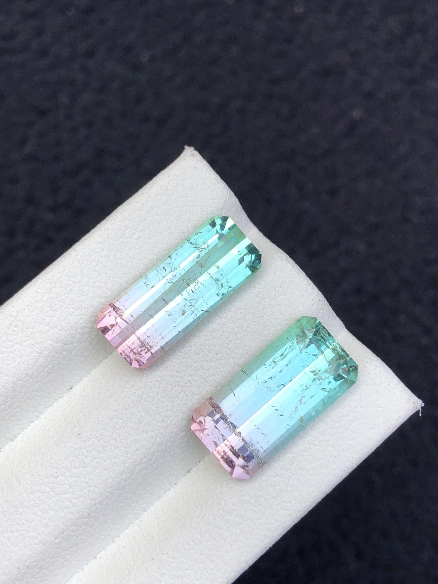 Bi Colour Tourmaline Faceted 11.20 ct - Fine Jewelry Design