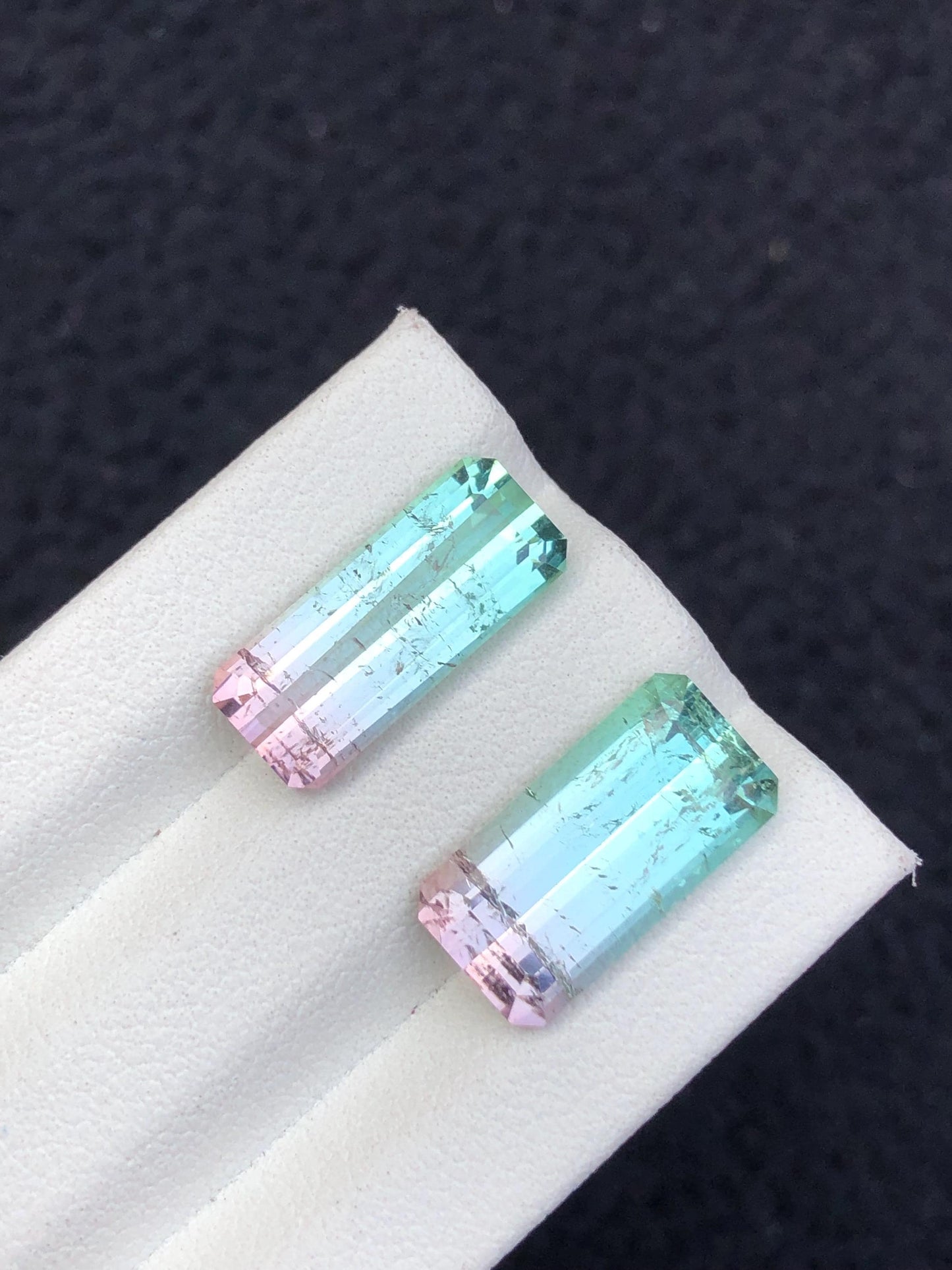 Bi Colour Tourmaline Faceted 11.20 ct - Fine Jewelry Design