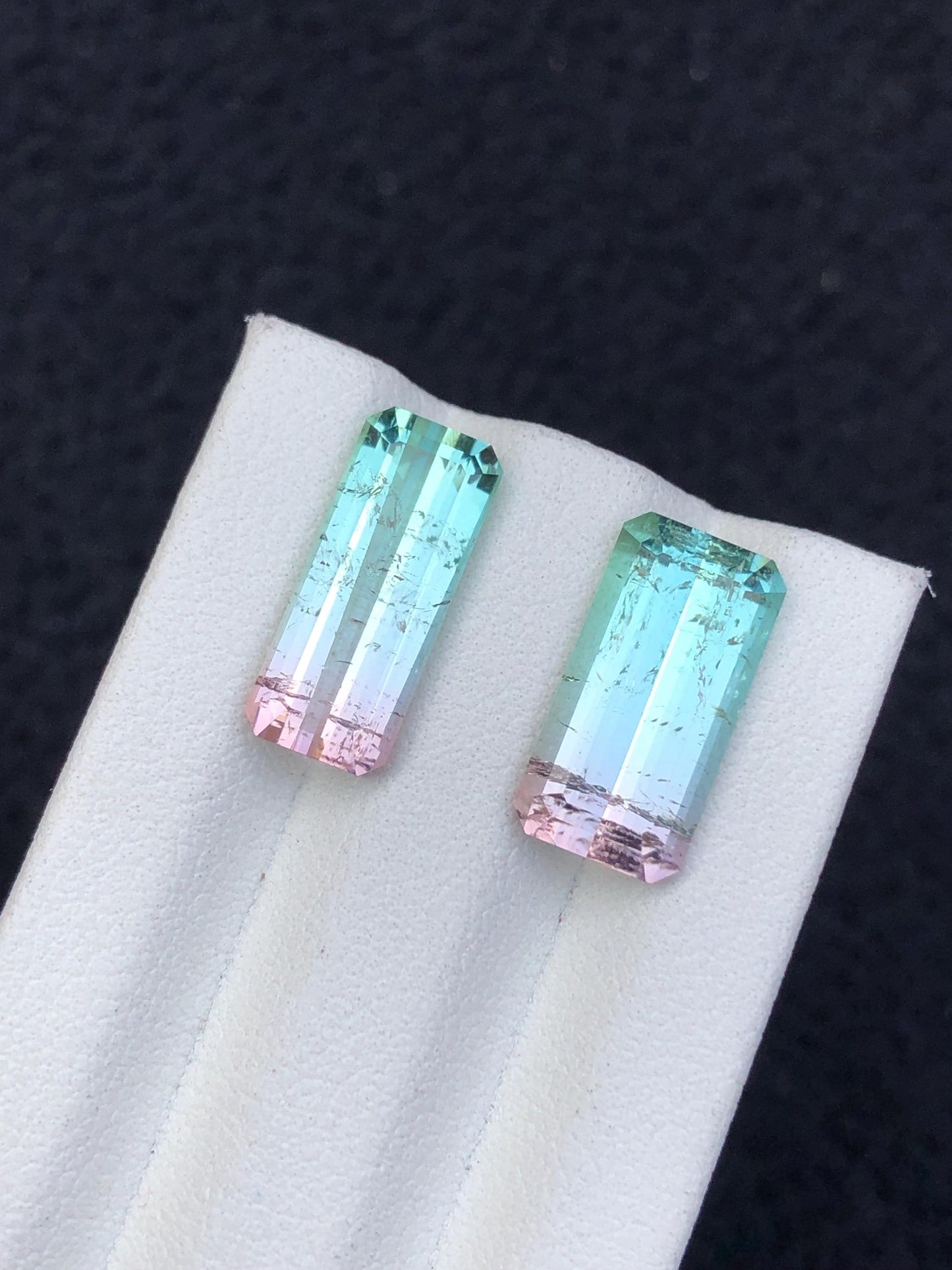 Bi Colour Tourmaline Faceted 11.20 ct - Fine Jewelry Design