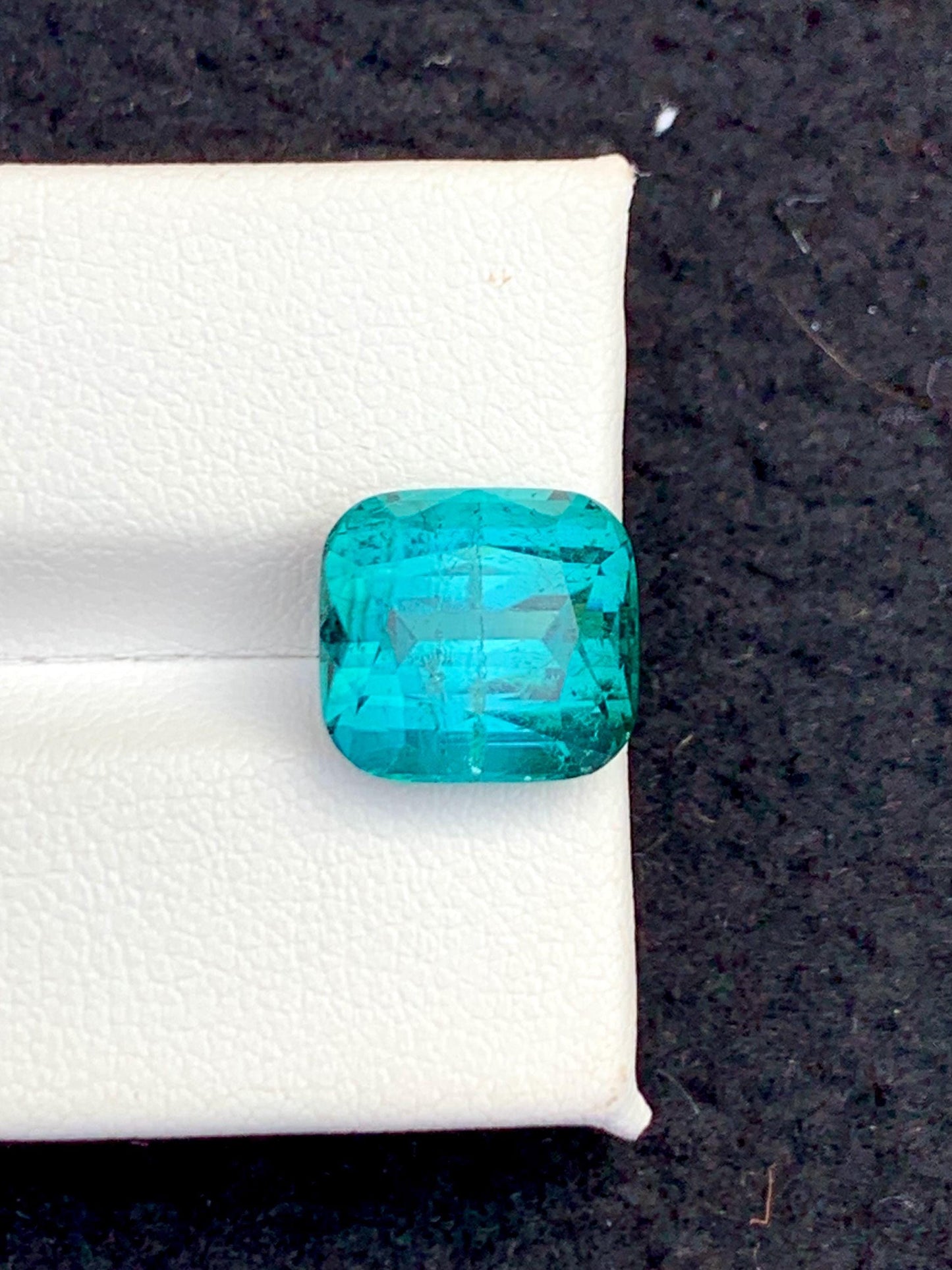 Blue Tourmaline Faceted 6.85 ct - Wedding Jewelry Cut