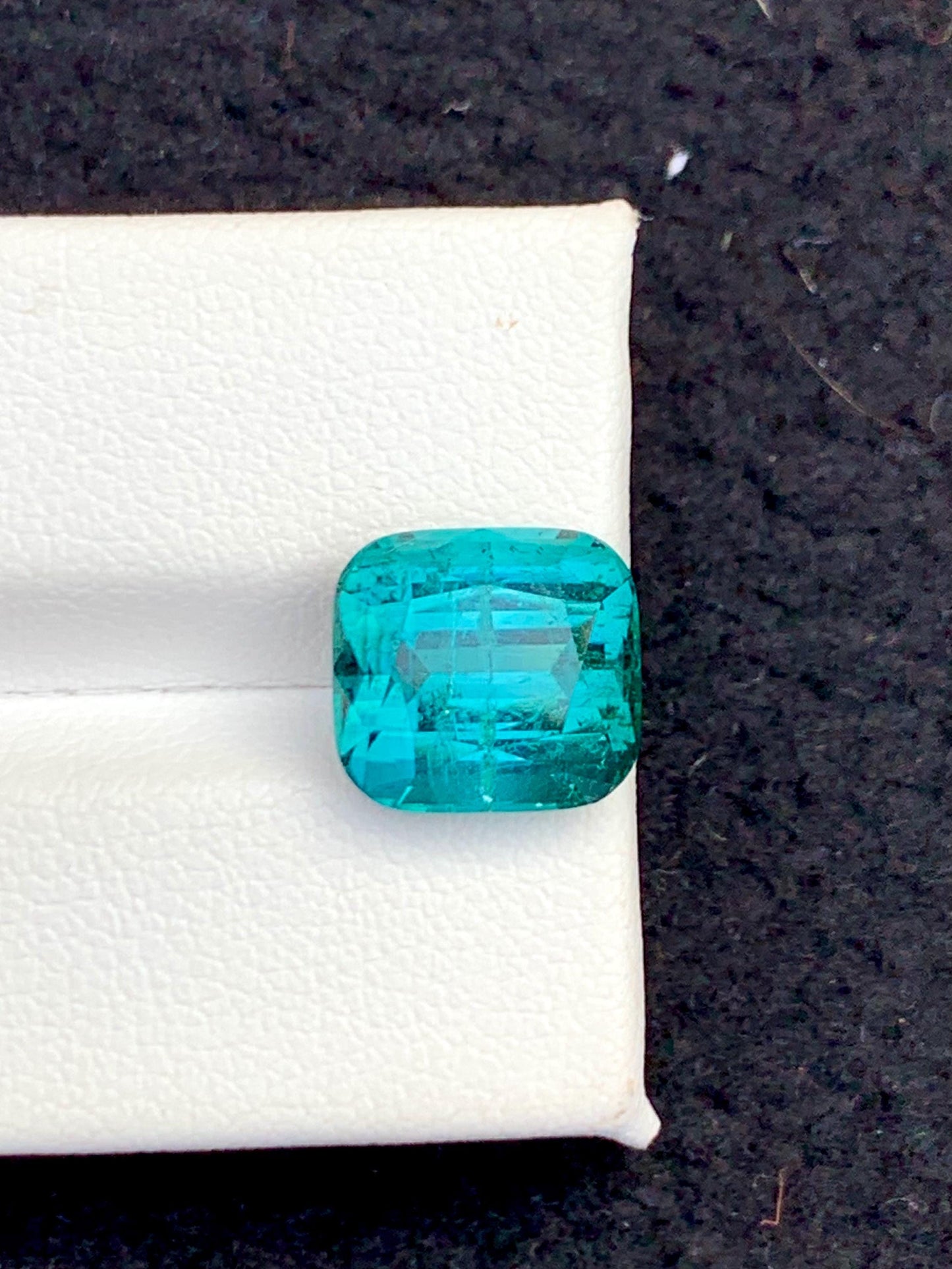 Blue Tourmaline Faceted 6.85 ct - Wedding Jewelry Cut