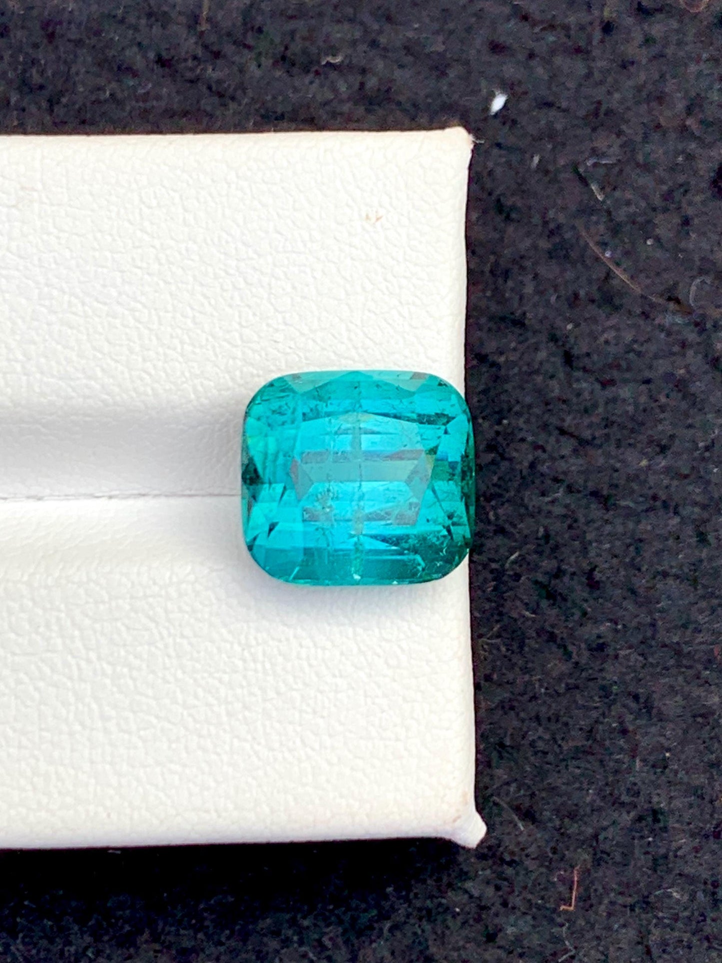 Blue Tourmaline Faceted 6.85 ct - Wedding Jewelry Cut