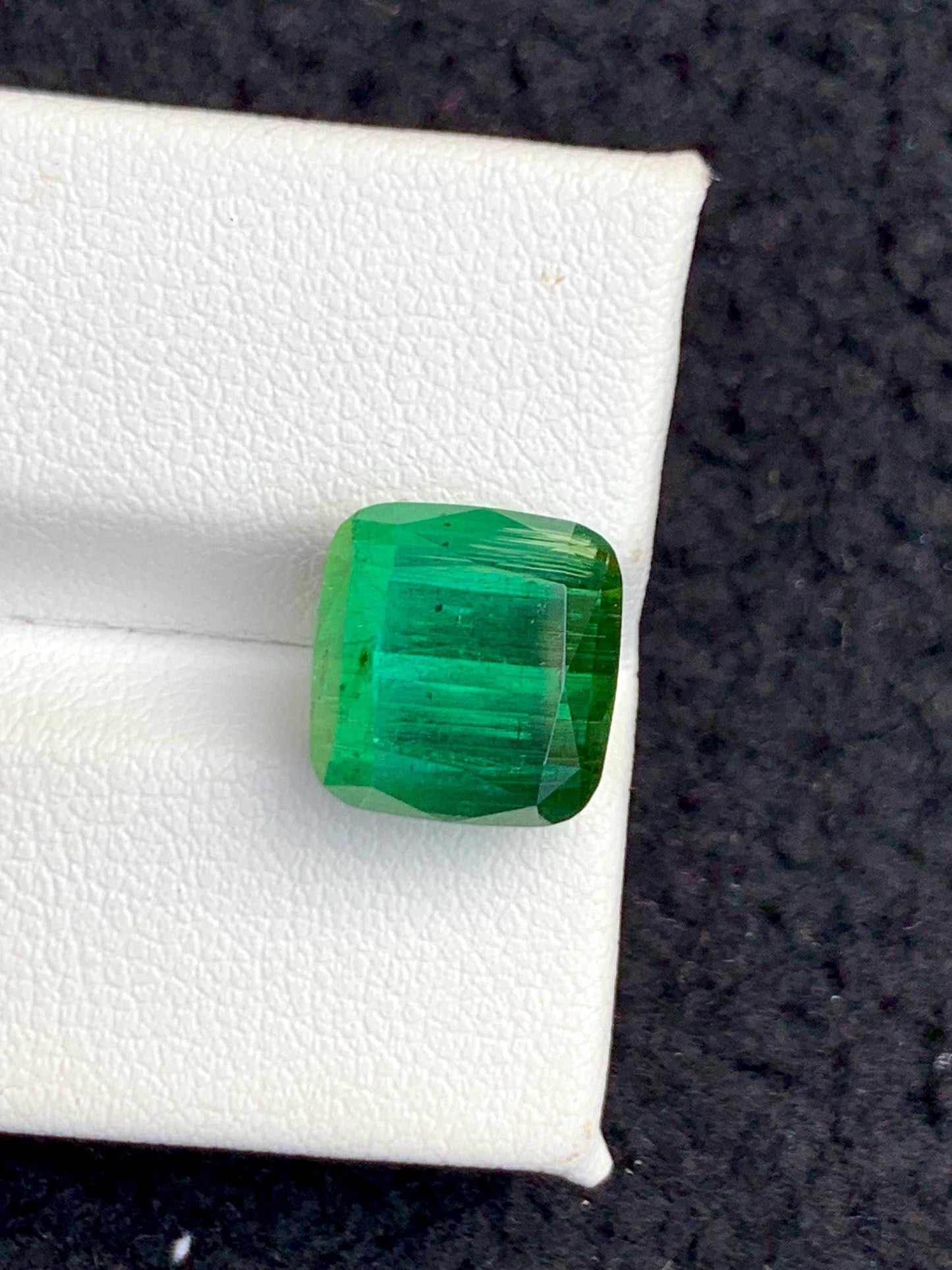 Green Tourmaline Faceted 7.55 ct - Kunar Mines Jewelry Accent