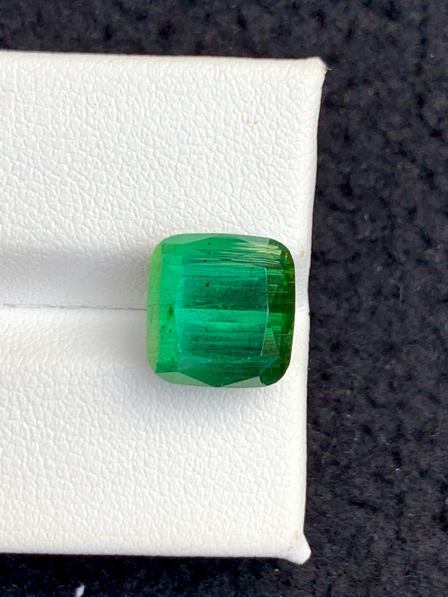 Green Tourmaline Faceted 7.55 ct - Kunar Mines Jewelry Accent
