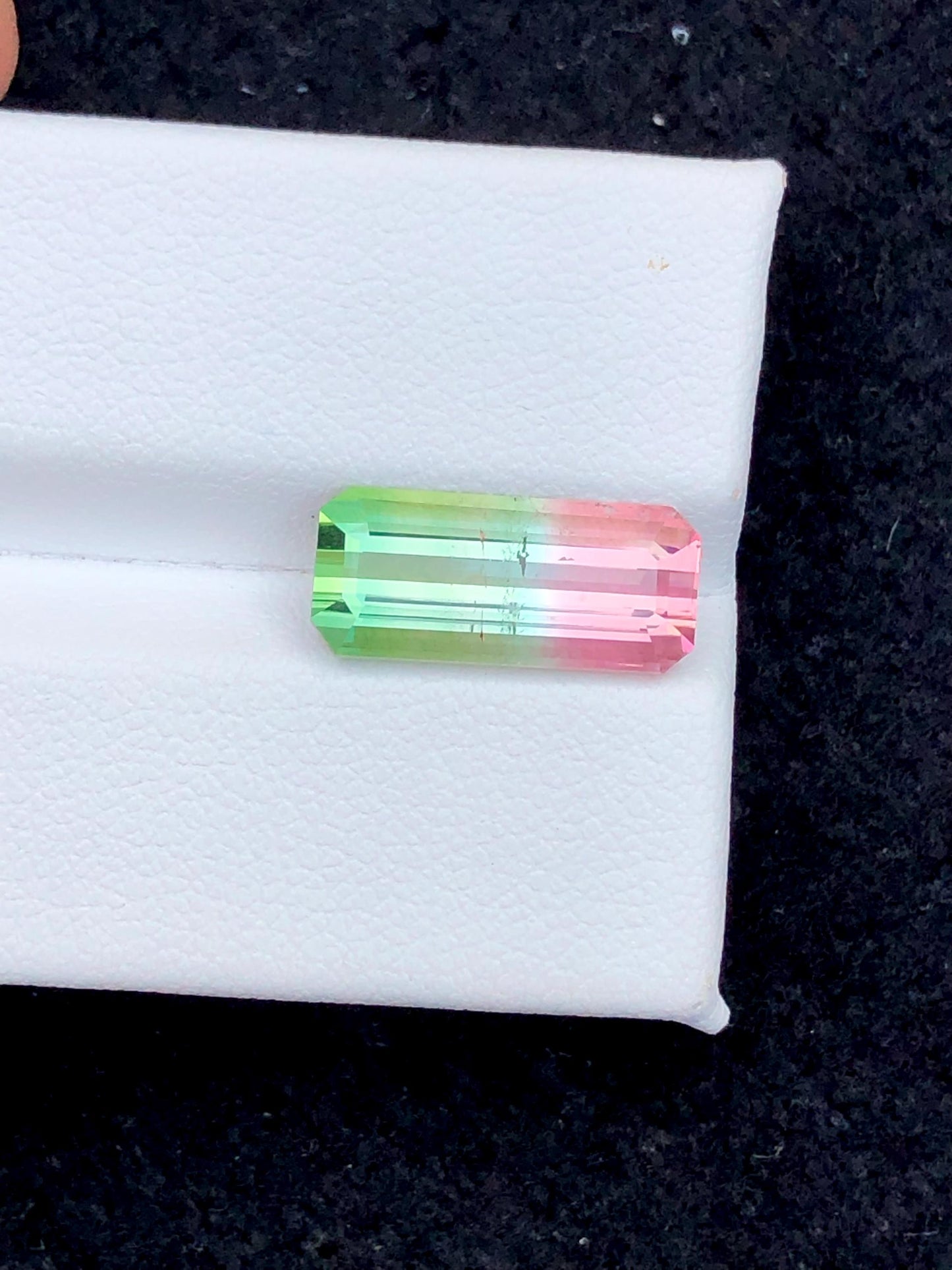 Watermelon Tourmaline Faceted 4.85 ct - Engagement Jewelry Accent