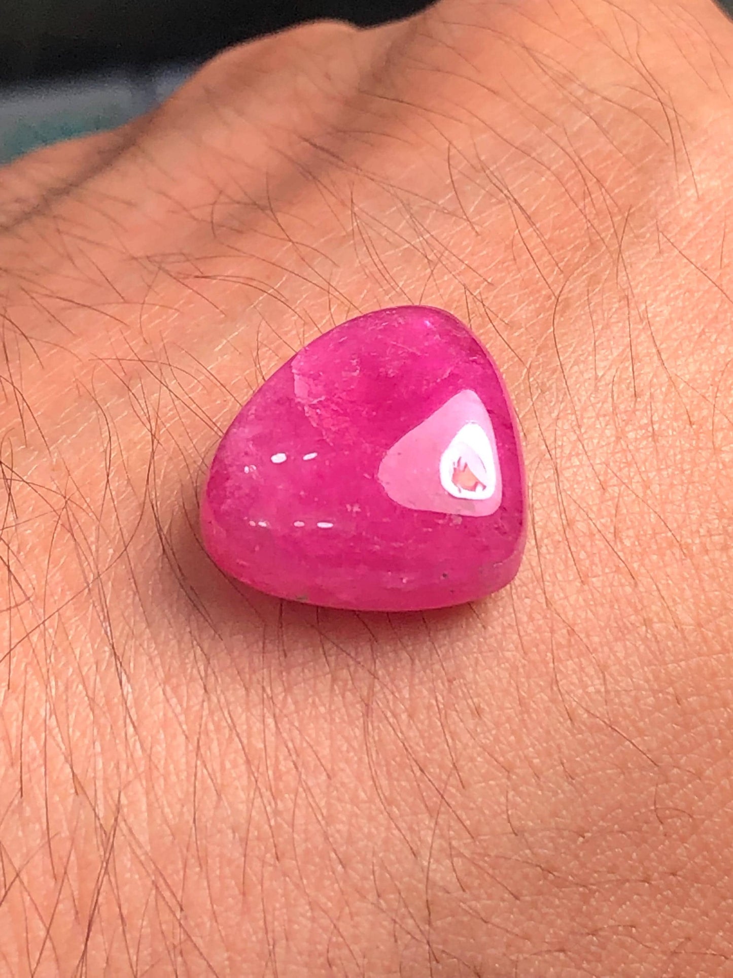 Pink Tourmaline Cabochon 18.30 ct - Cabochon Jewelry Design