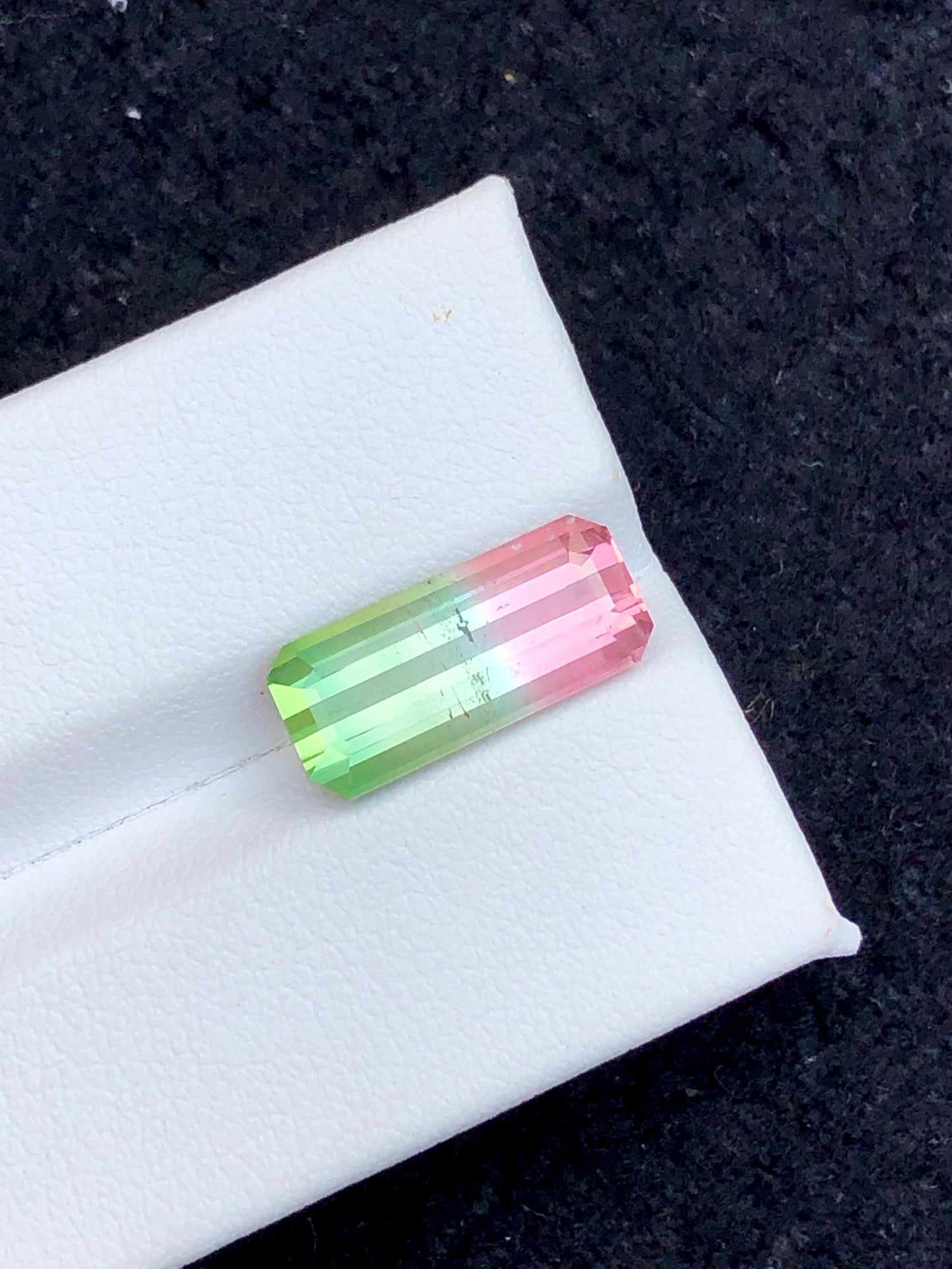 Watermelon Tourmaline Faceted 4.85 ct - Engagement Jewelry Accent