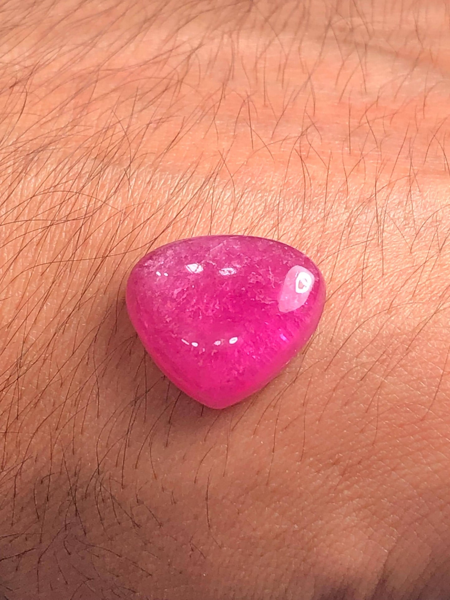 Pink Tourmaline Cabochon 18.30 ct - Cabochon Jewelry Design
