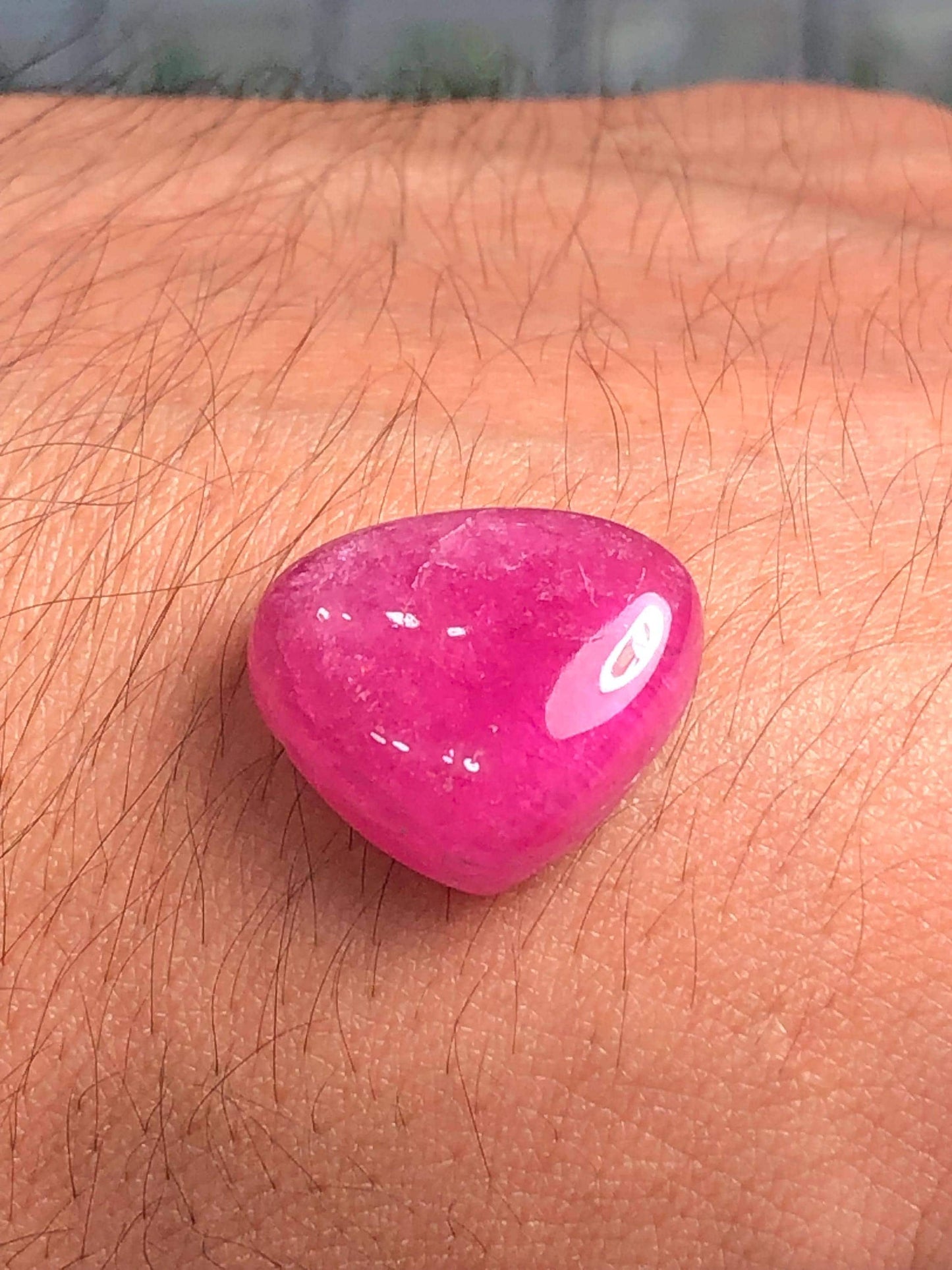 Pink Tourmaline Cabochon 18.30 ct - Cabochon Jewelry Design