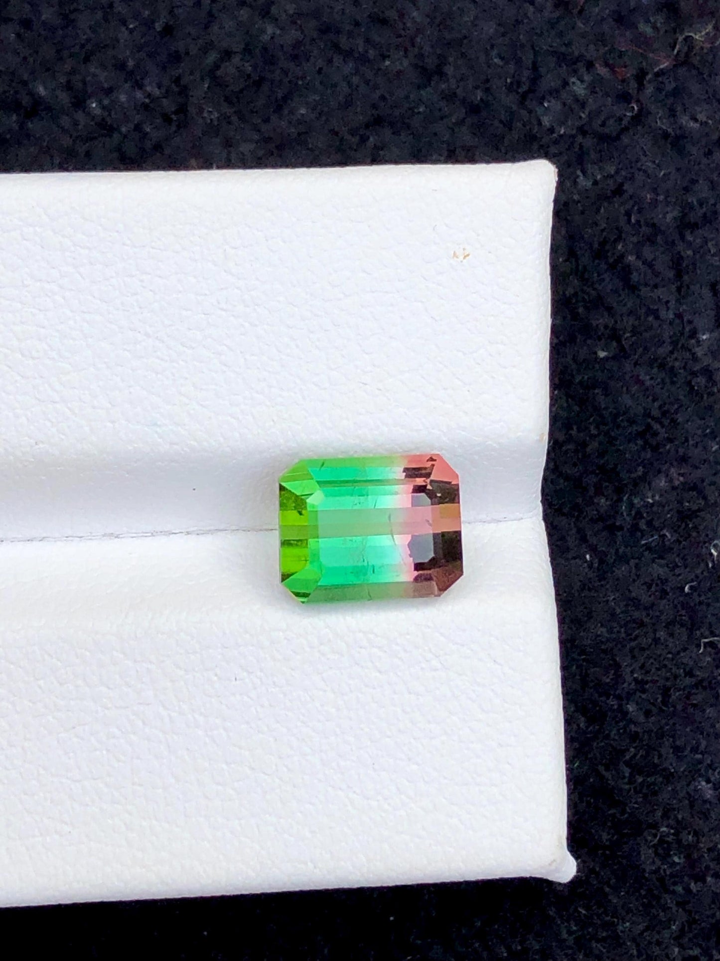 Watermelon Tourmaline Faceted 3.20 ct - Ring Jewelry Highlight