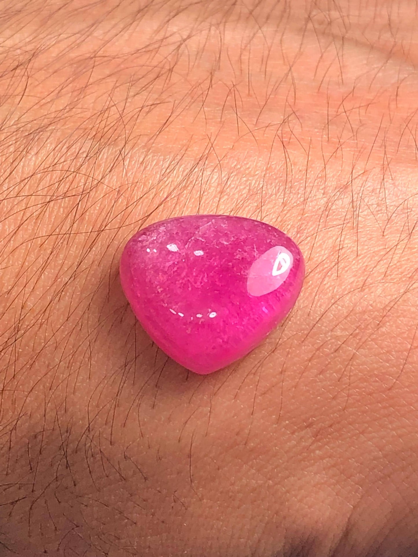 Pink Tourmaline Cabochon 18.30 ct - Cabochon Jewelry Design