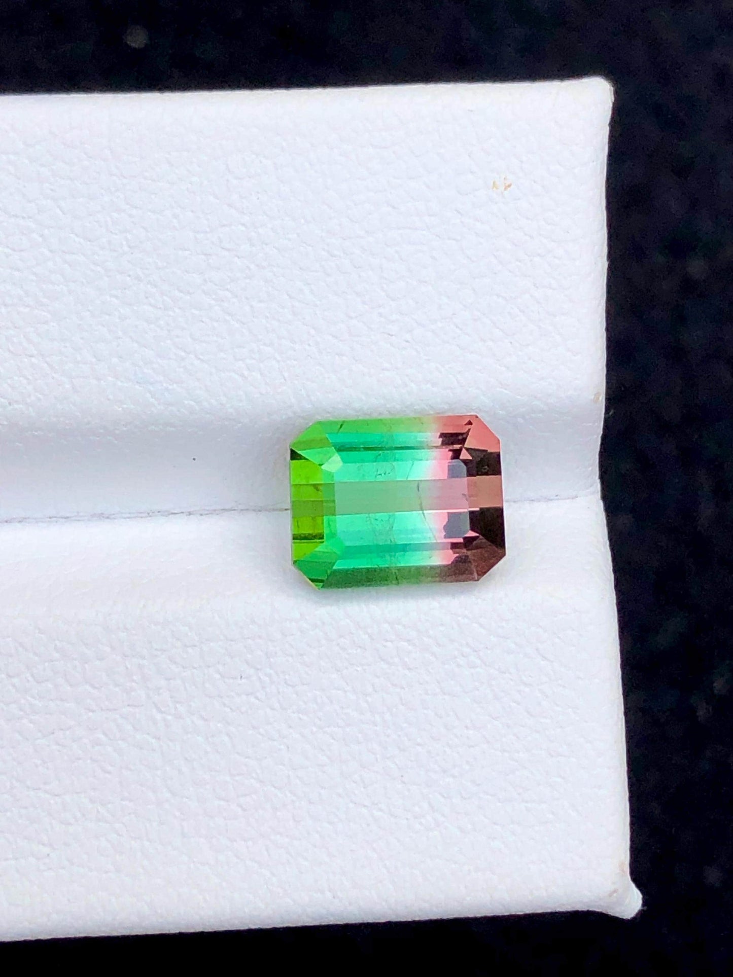 Watermelon Tourmaline Faceted 3.20 ct - Ring Jewelry Highlight