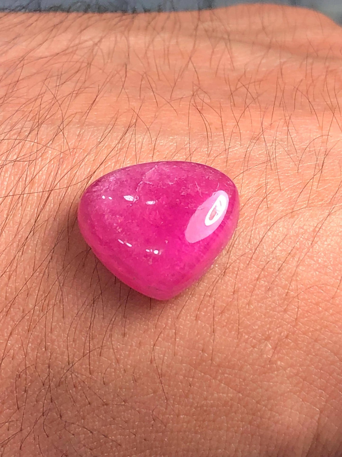 Pink Tourmaline Cabochon 18.30 ct - Cabochon Jewelry Design