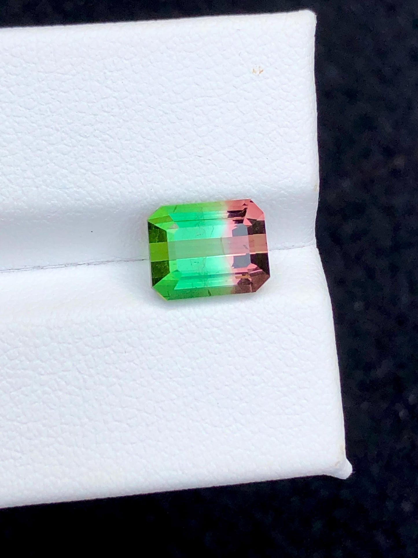 Watermelon Tourmaline Faceted 3.20 ct - Ring Jewelry Highlight