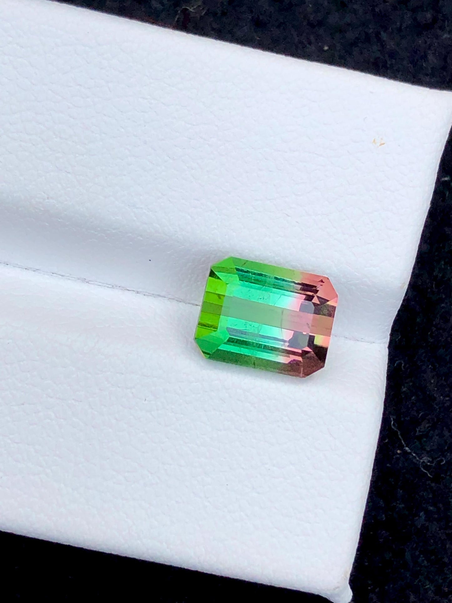 Watermelon Tourmaline Faceted 3.20 ct - Ring Jewelry Highlight