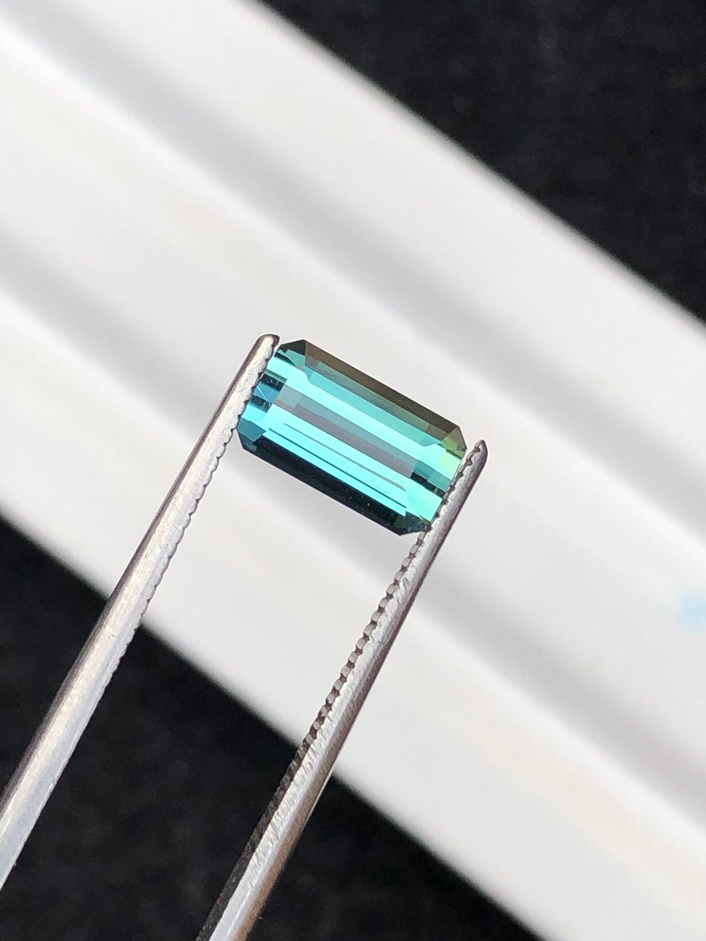 Blue Tourmaline Faceted 1.45 ct - Kunar Mines Jewelry Accent