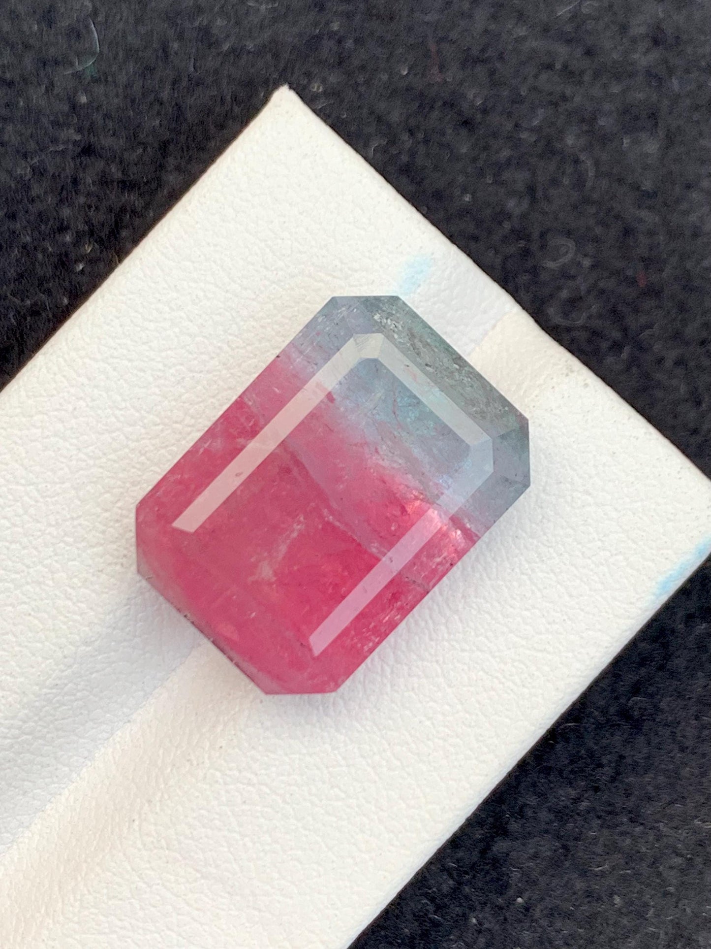 Bi Colour Tourmaline Faceted 20.50 ct - Paprok Mines Wedding Jewelry