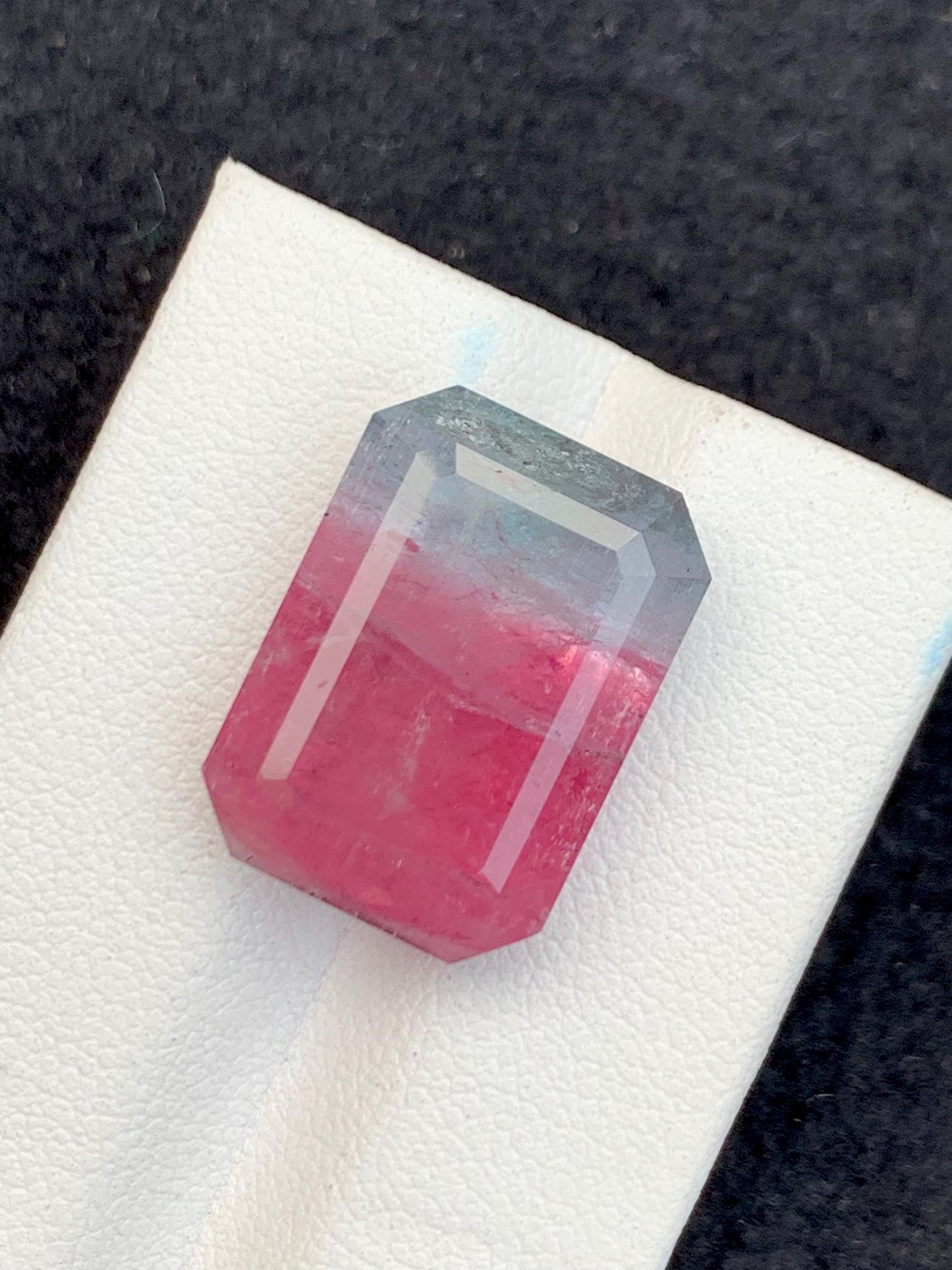 Bi Colour Tourmaline Faceted 20.50 ct - Paprok Mines Wedding Jewelry