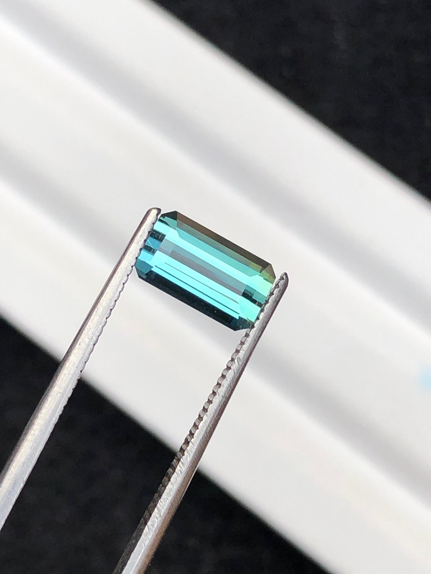 Blue Tourmaline Faceted 1.45 ct - Kunar Mines Jewelry Accent