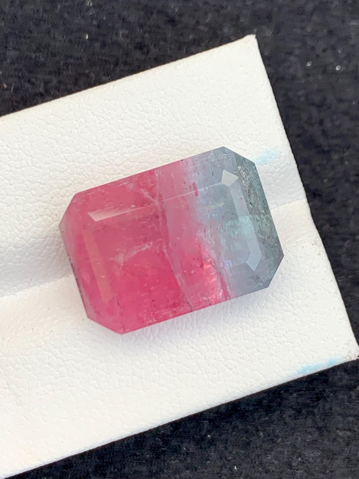 Bi Colour Tourmaline Faceted 20.50 ct - Paprok Mines Wedding Jewelry