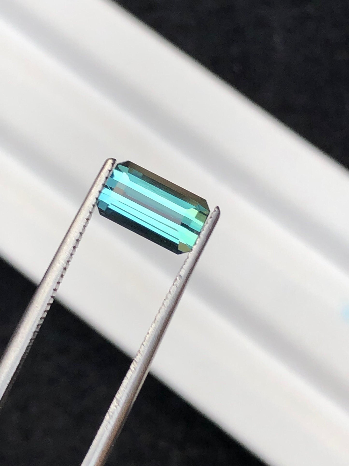 Blue Tourmaline Faceted 1.45 ct - Kunar Mines Jewelry Accent