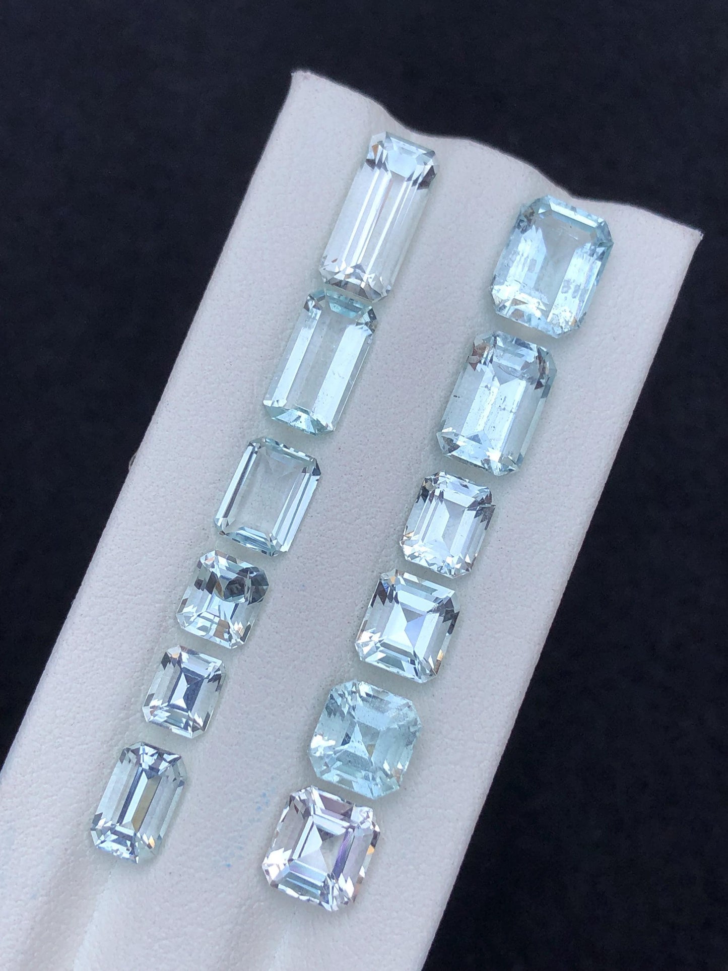 Aquamarine Faceted Lot 19.50 ct - Loose Jewelry Parcel