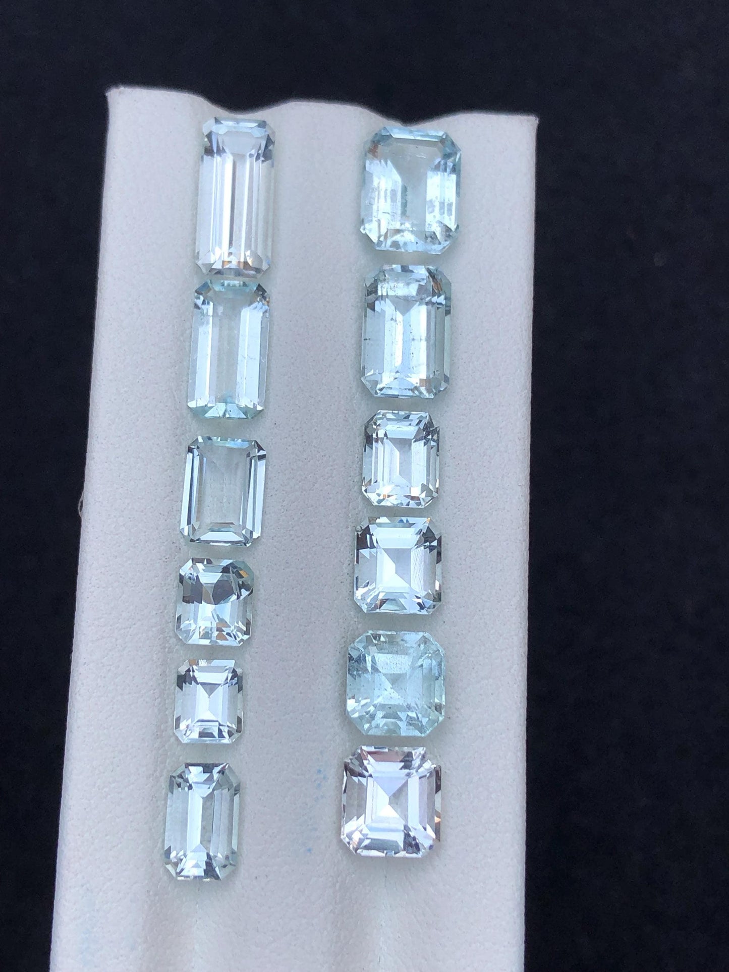 Aquamarine Faceted Lot 19.50 ct - Loose Jewelry Parcel