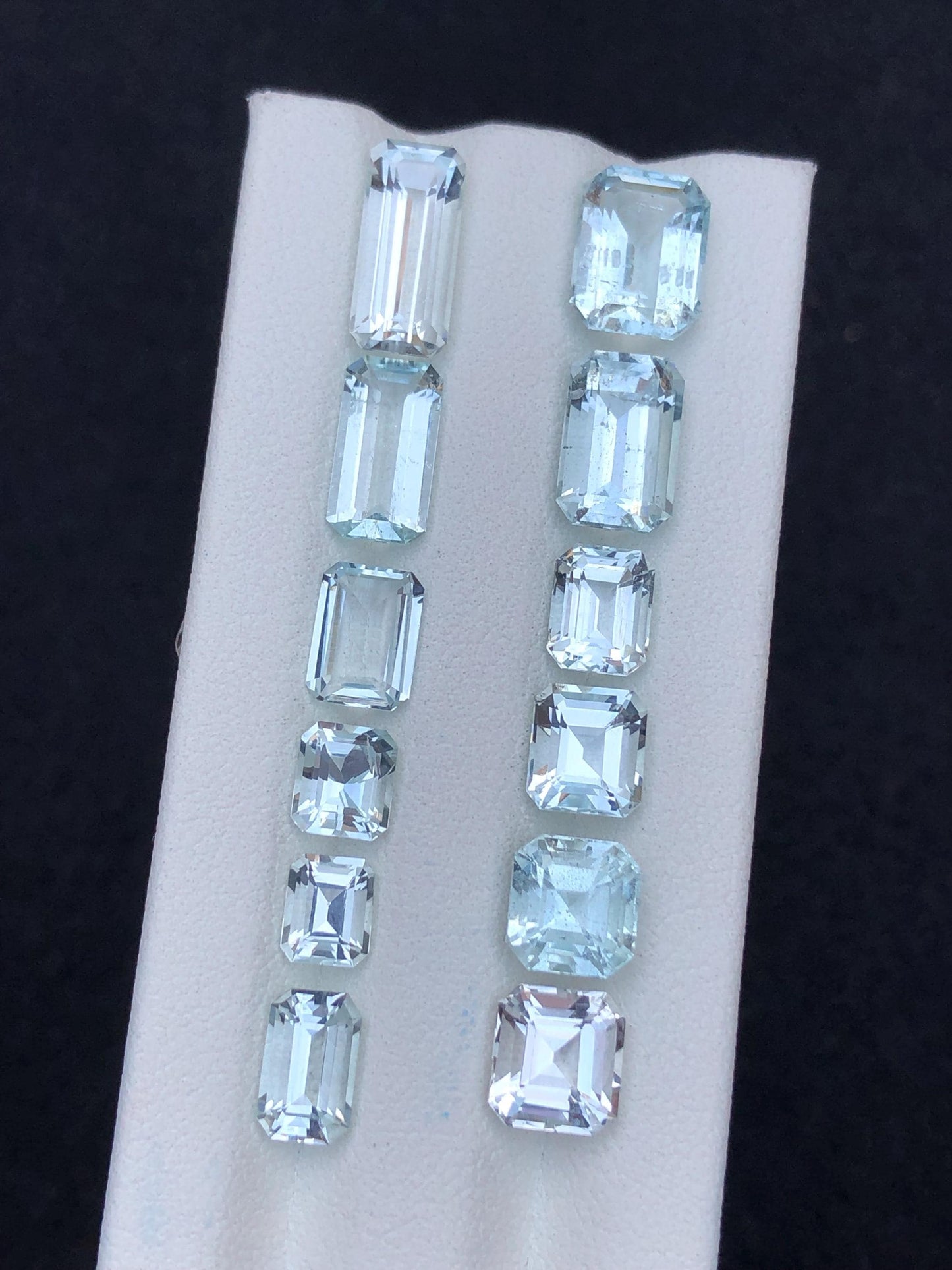 Aquamarine Faceted Lot 19.50 ct - Loose Jewelry Parcel